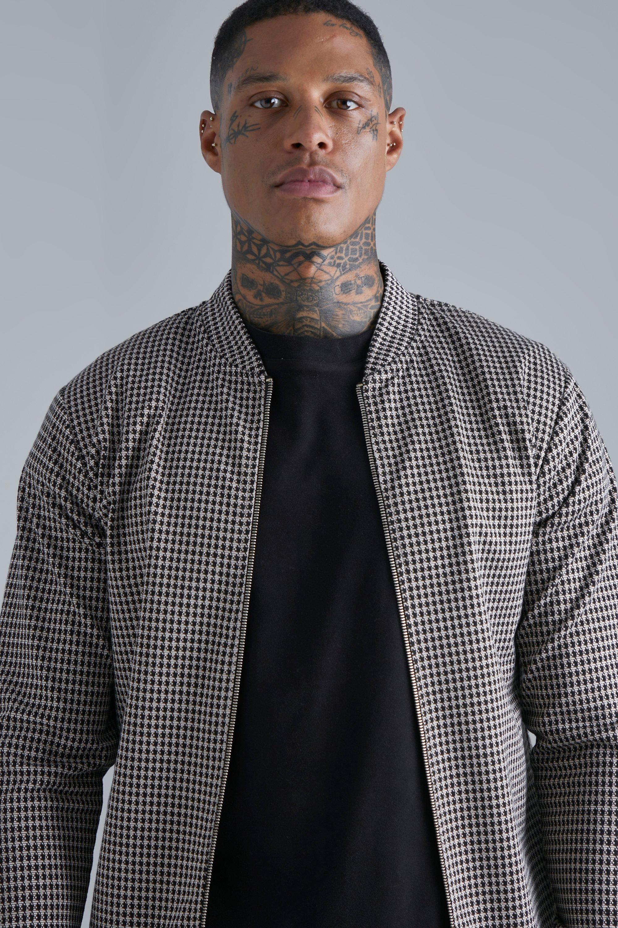 Dogtooth hot sale harrington jacket