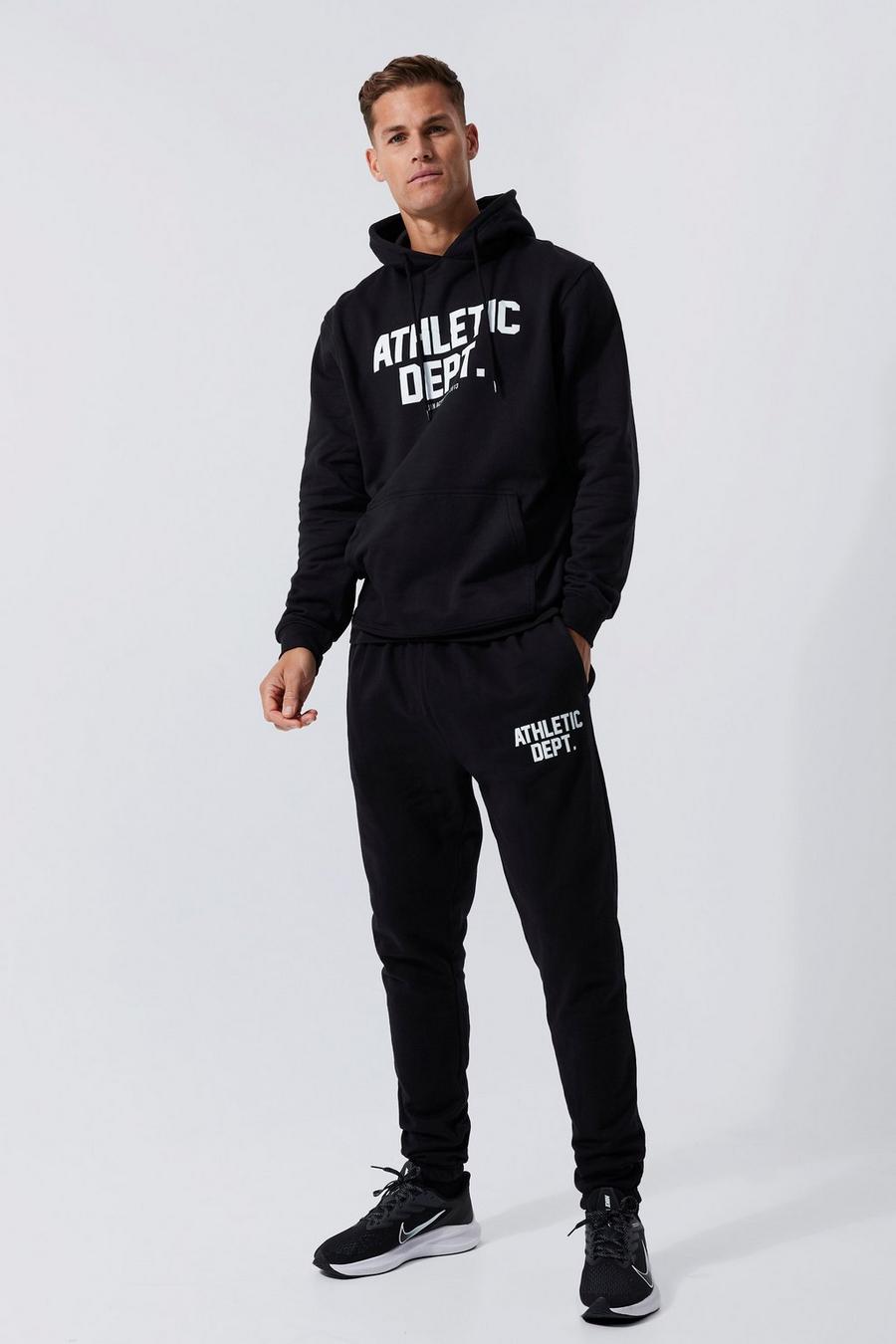 Black Tall Man Active Athletic Dept. Tracksuit image number 1
