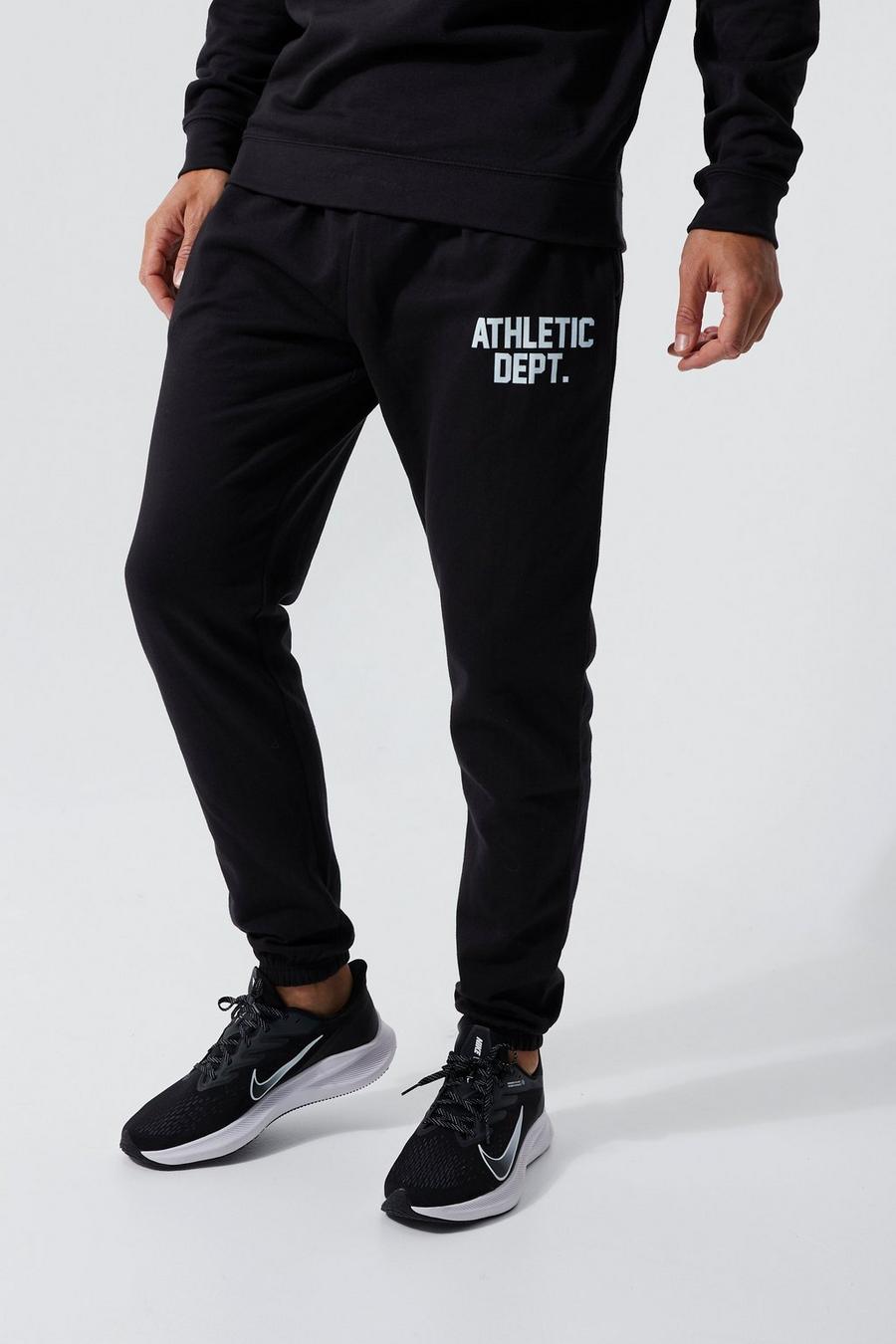 Pantaloni tuta Tall Man Active Athletic Dept., Black nero
