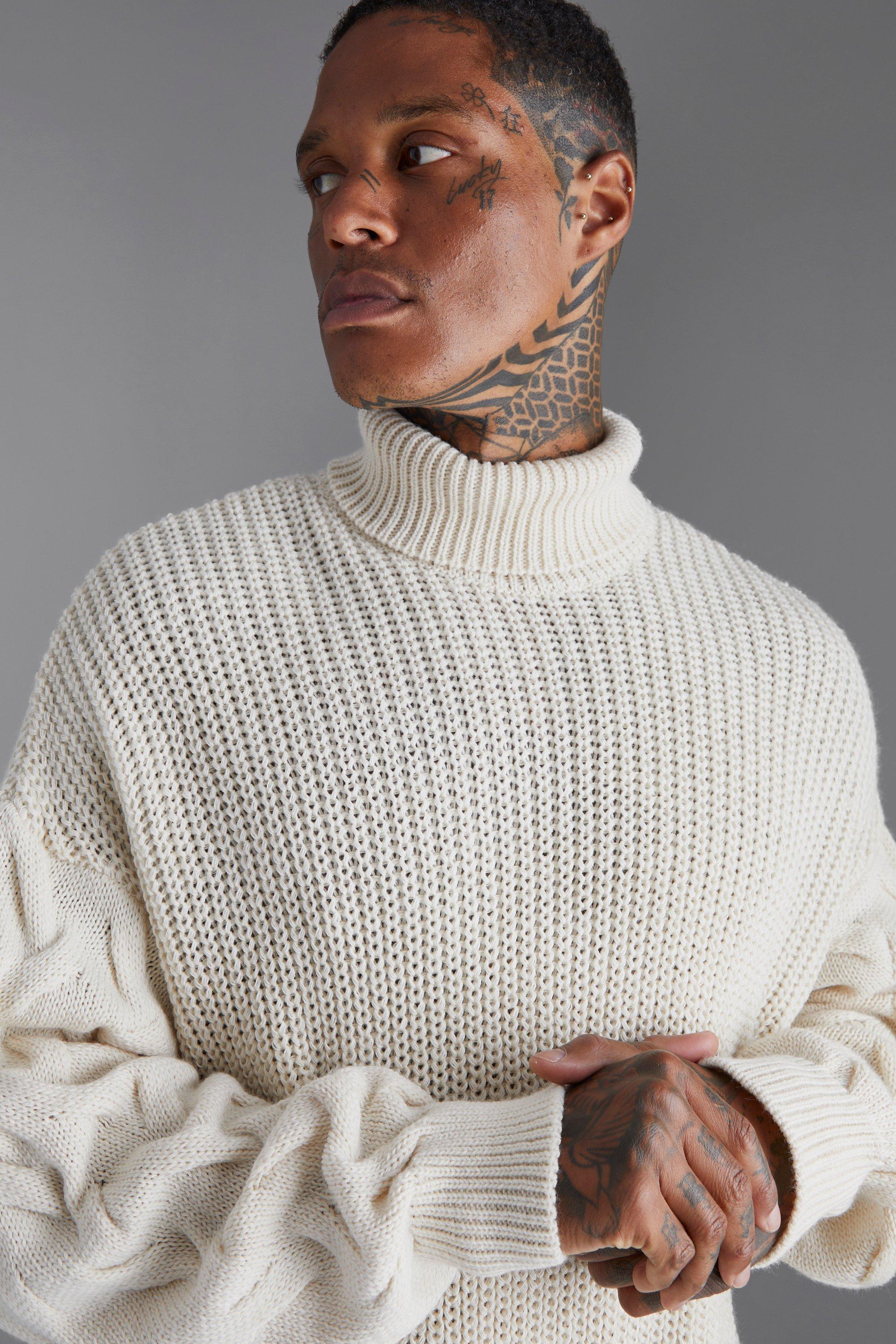 cable knit fisherman jumper