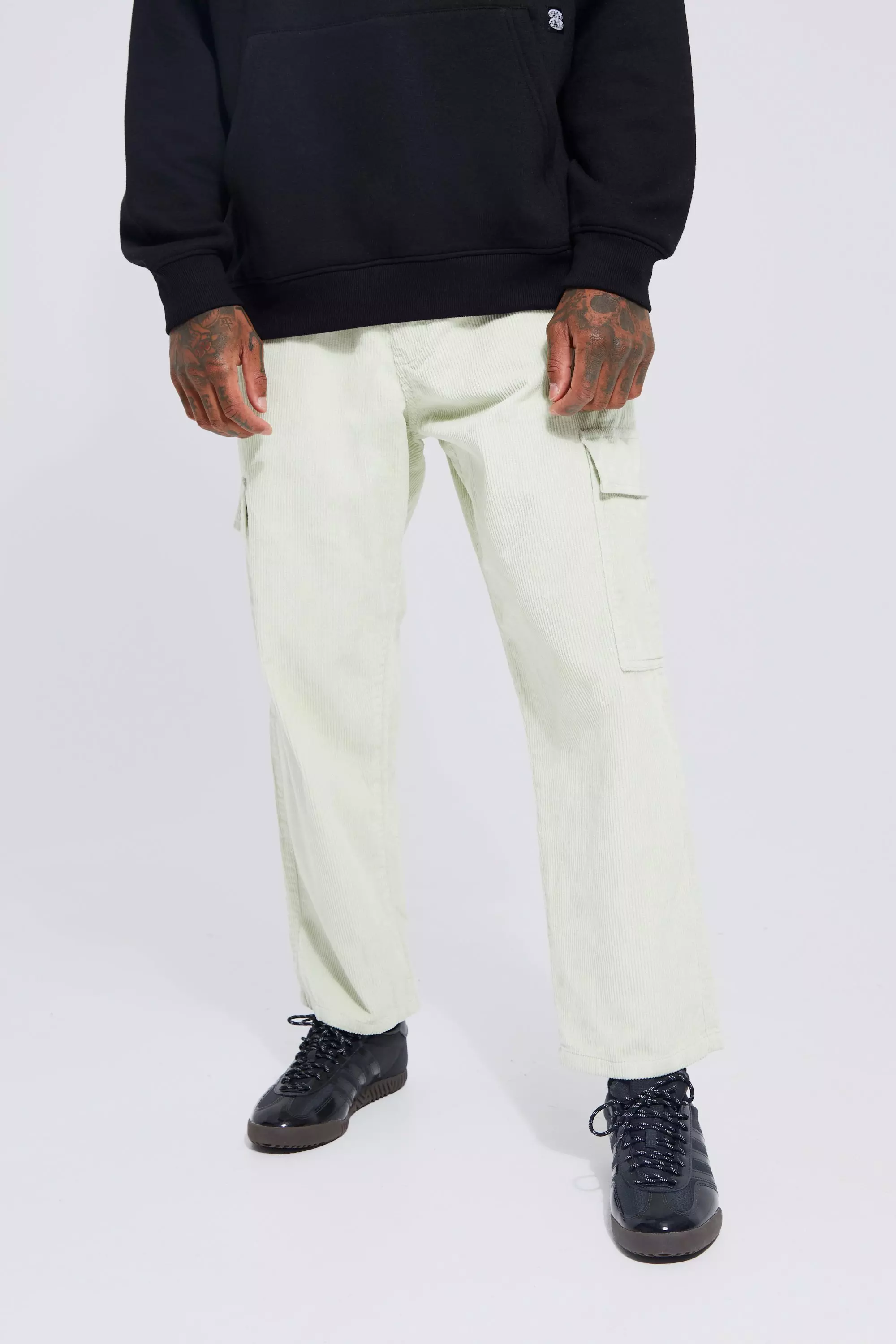 Sage Cord Skate Cargo Trouser alternative image