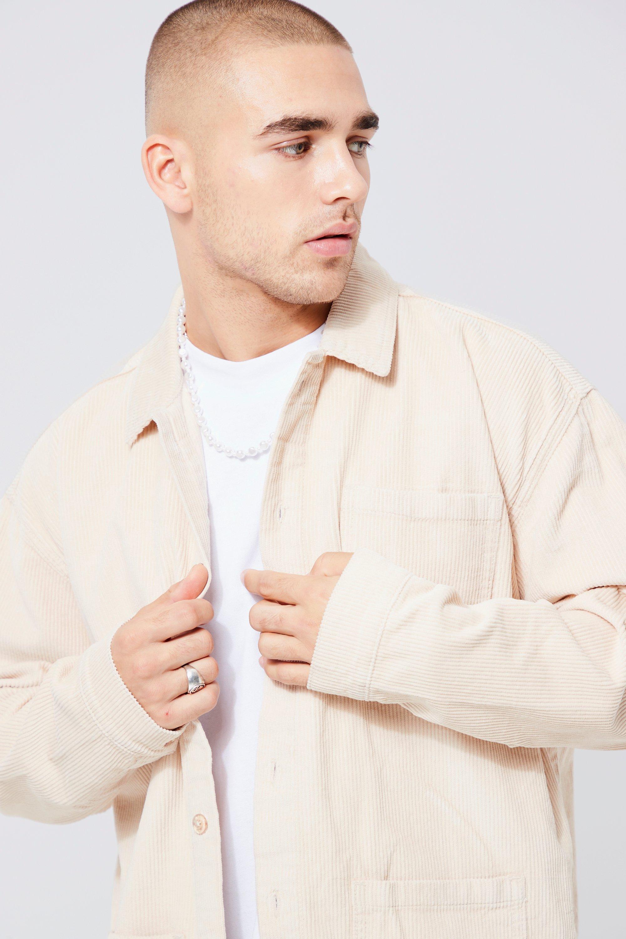 Corduroy jacket boohoo online
