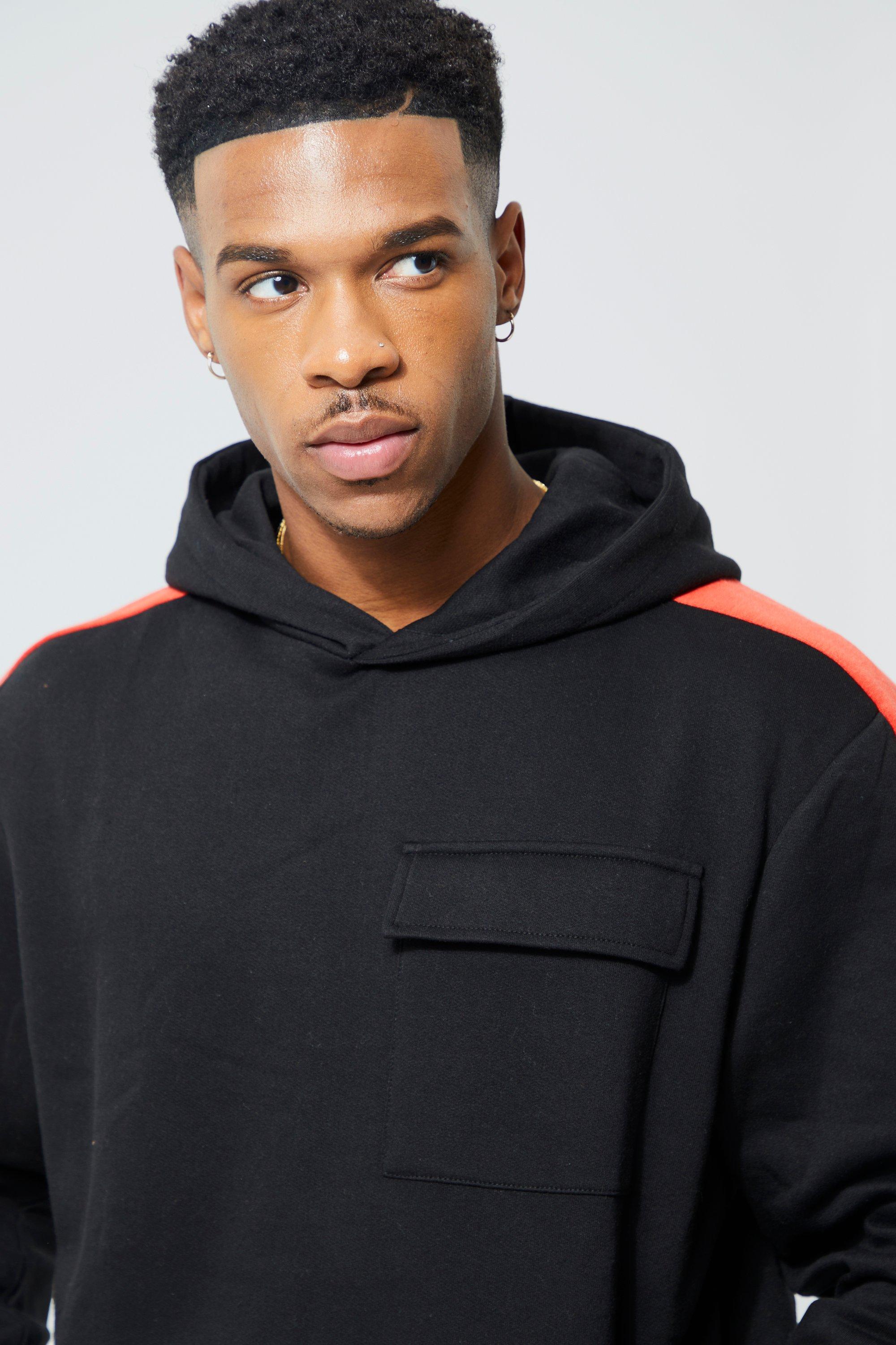 Cargo hot sale fleece hoodie