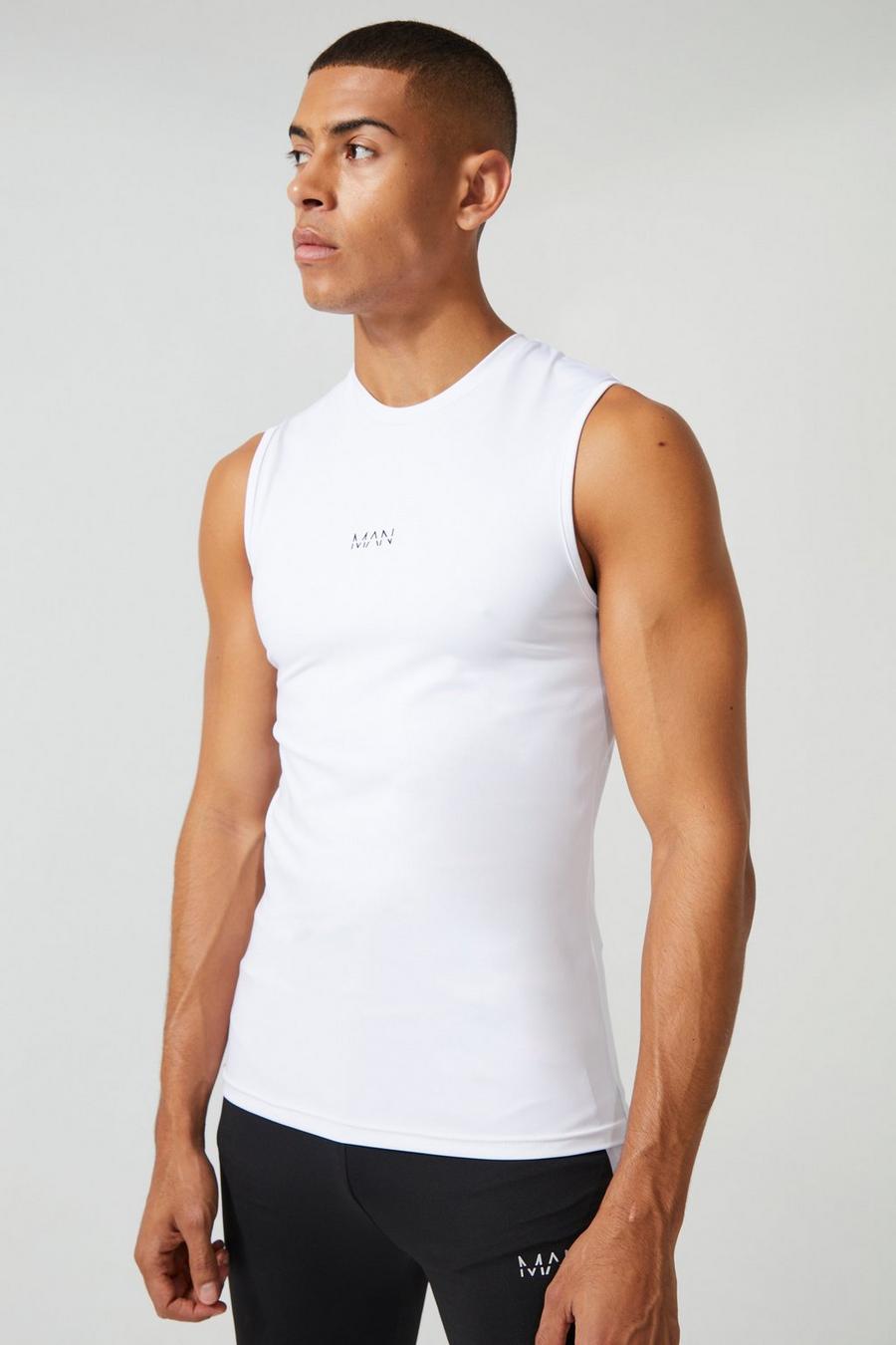 White Man Active Compression Tank image number 1