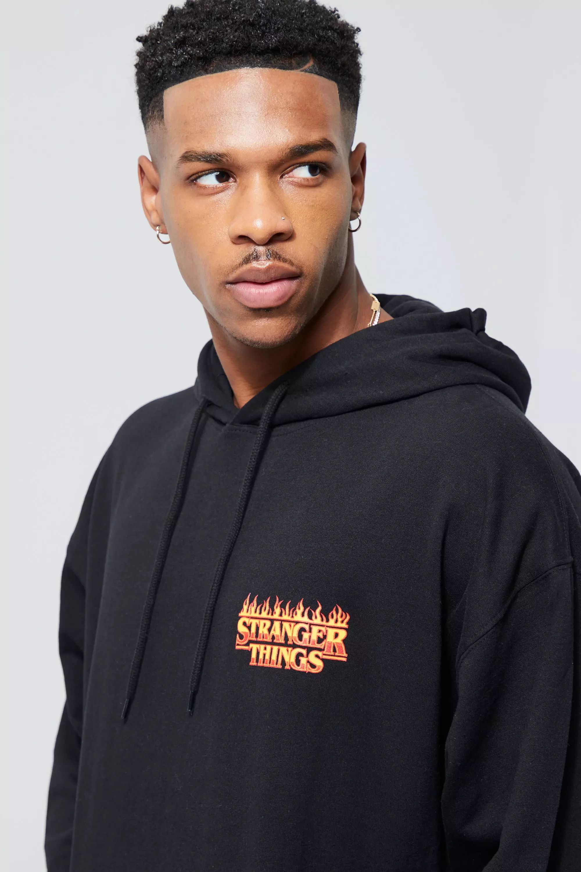 Stranger things shop oversized hoodie