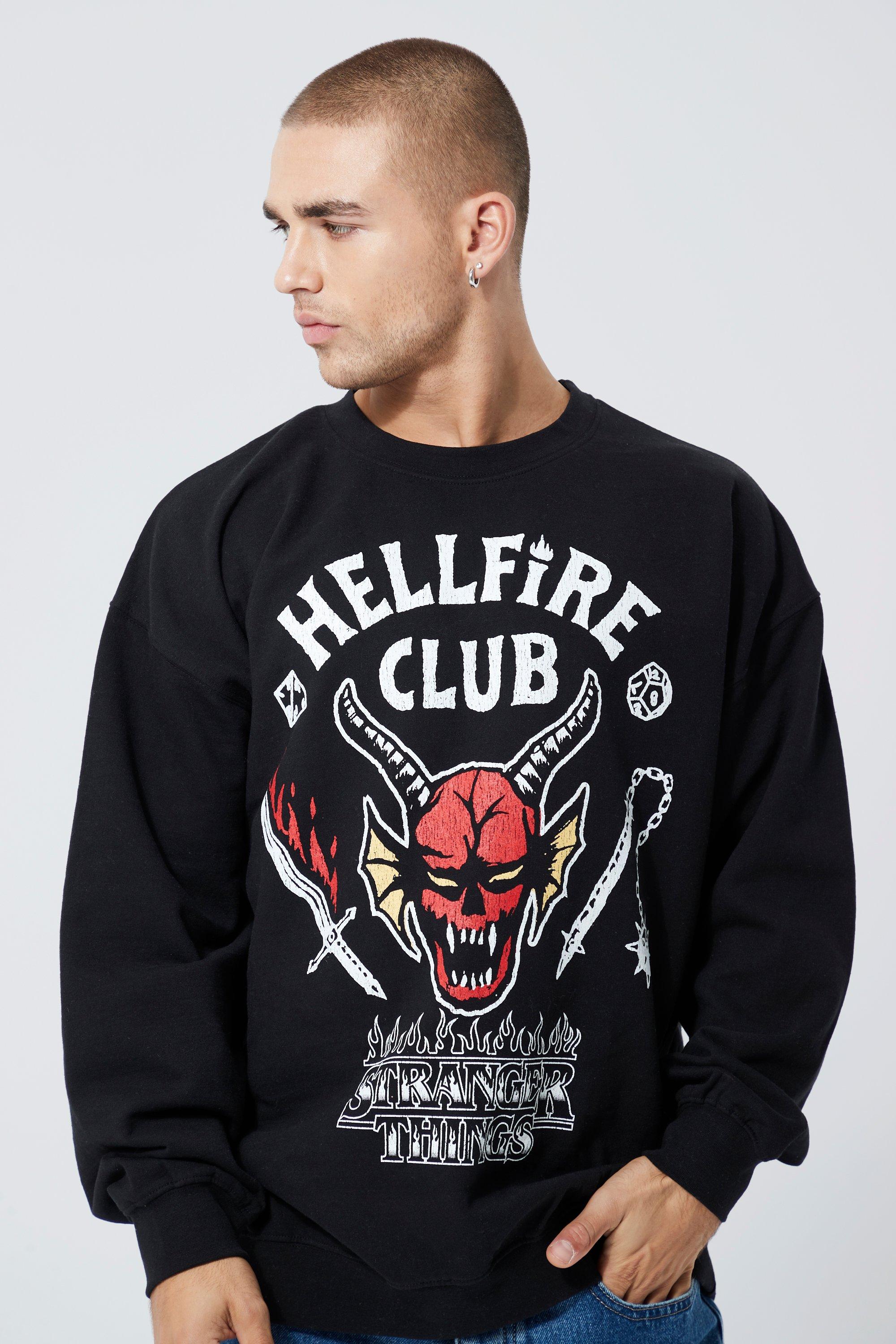 Sweat stranger things online homme