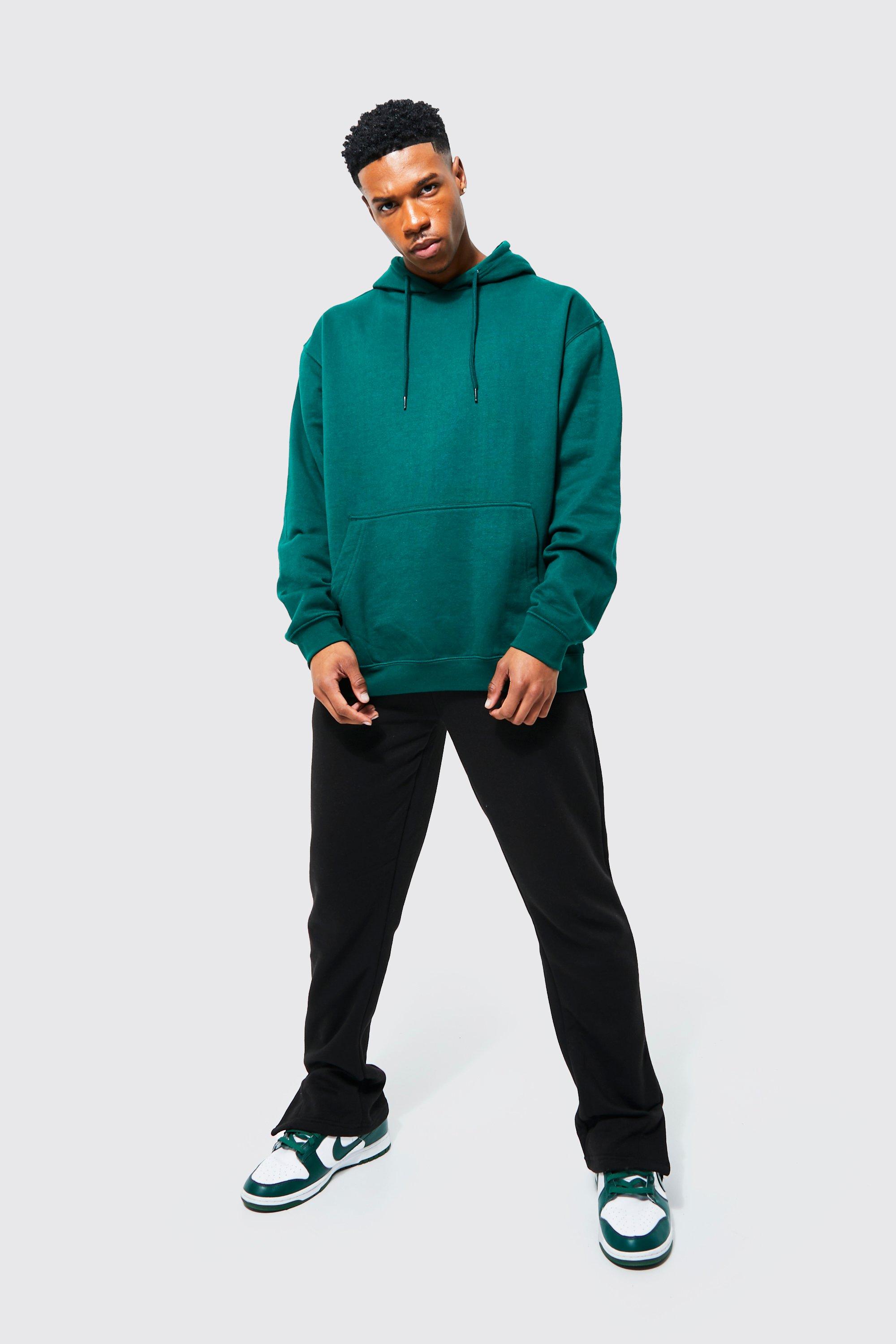 Green cheap teddy hoodie