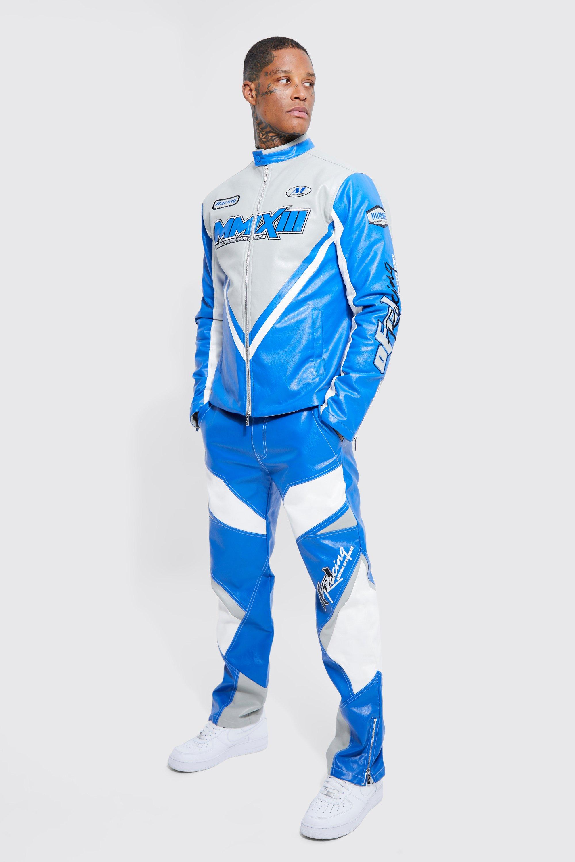 Pu Motorsport Funnel Neck Jacket
