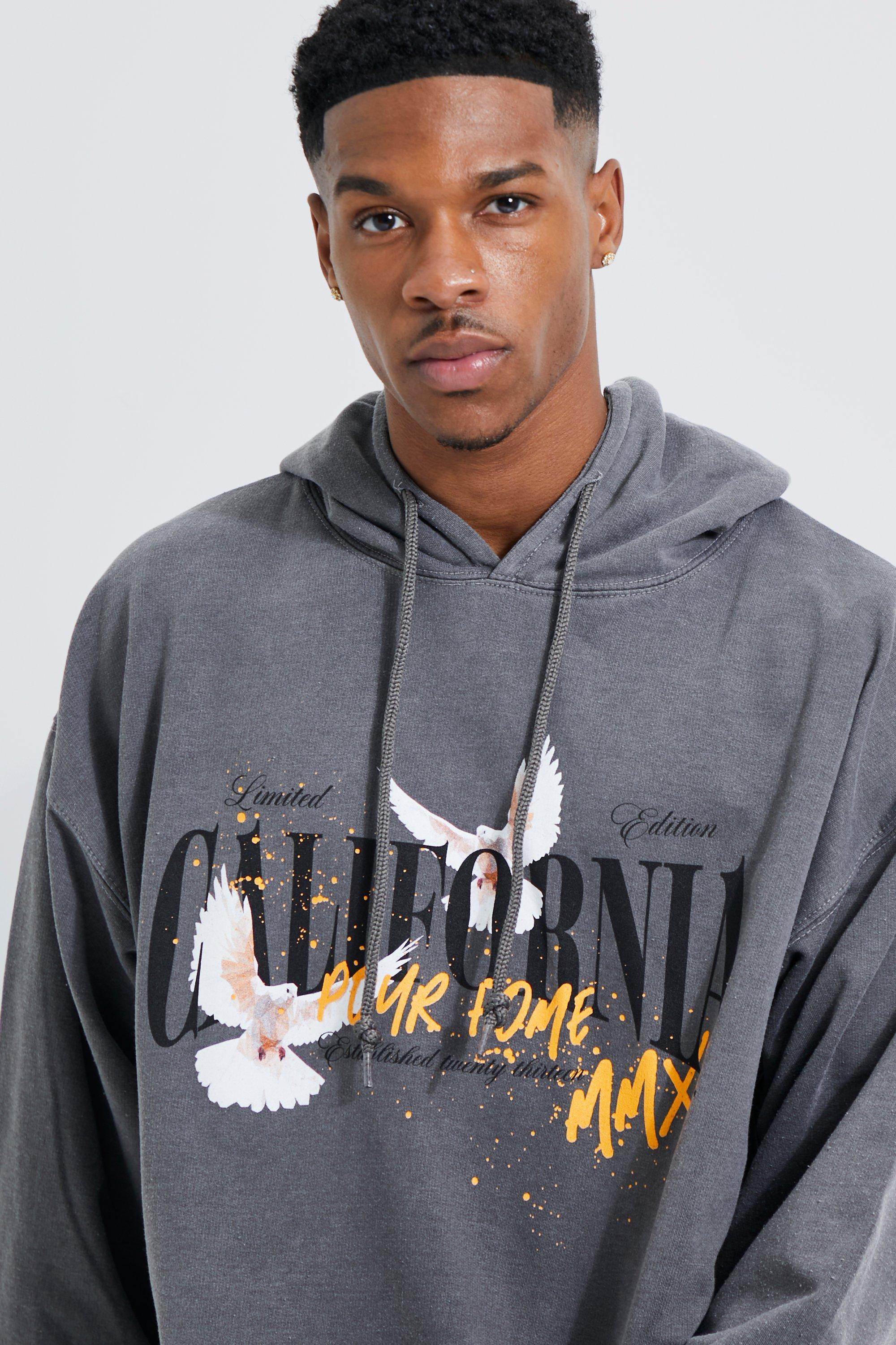 Champion uo exclusive eco fleece bird print hoodie clearance sweatshirt