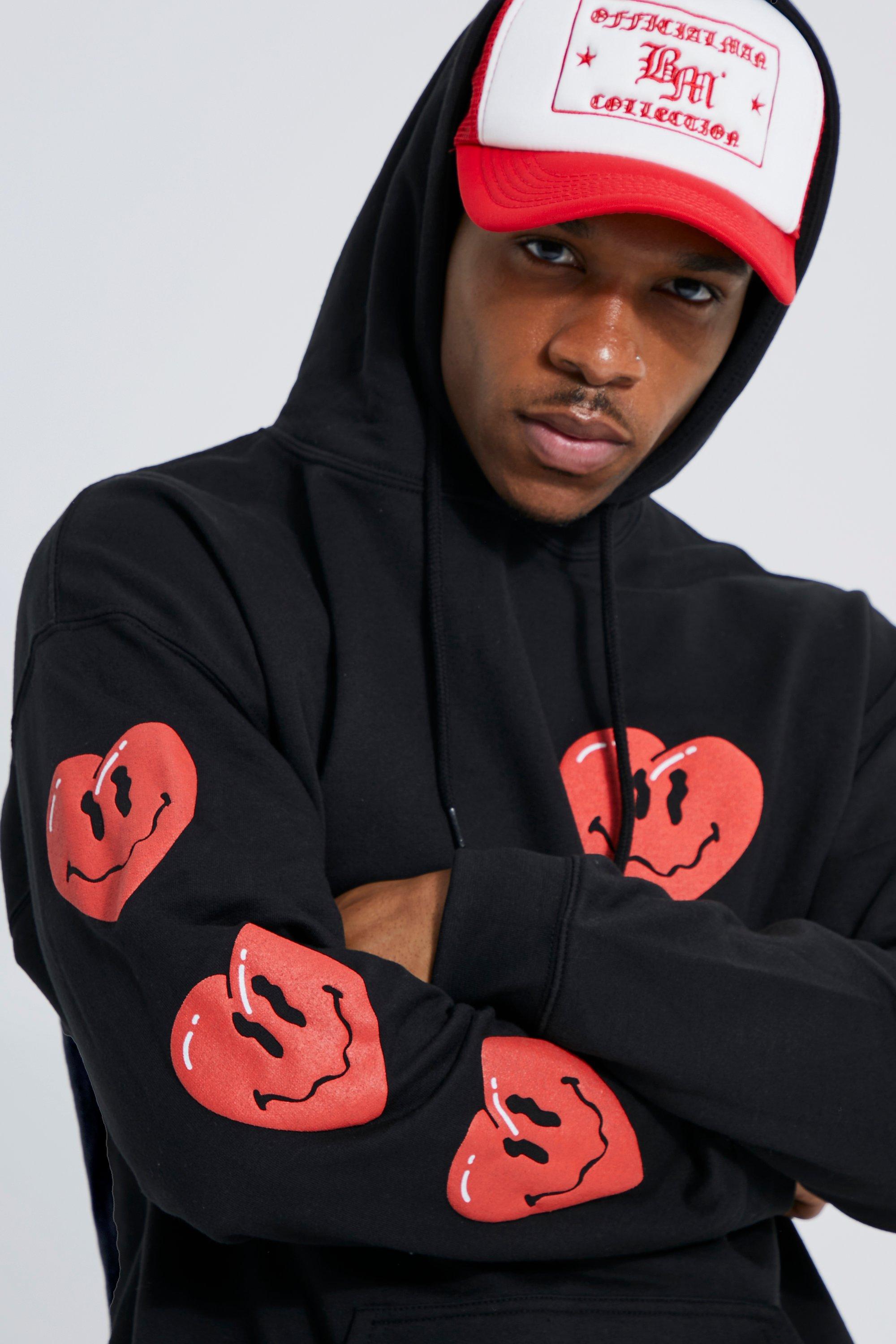 Black male online hoodie