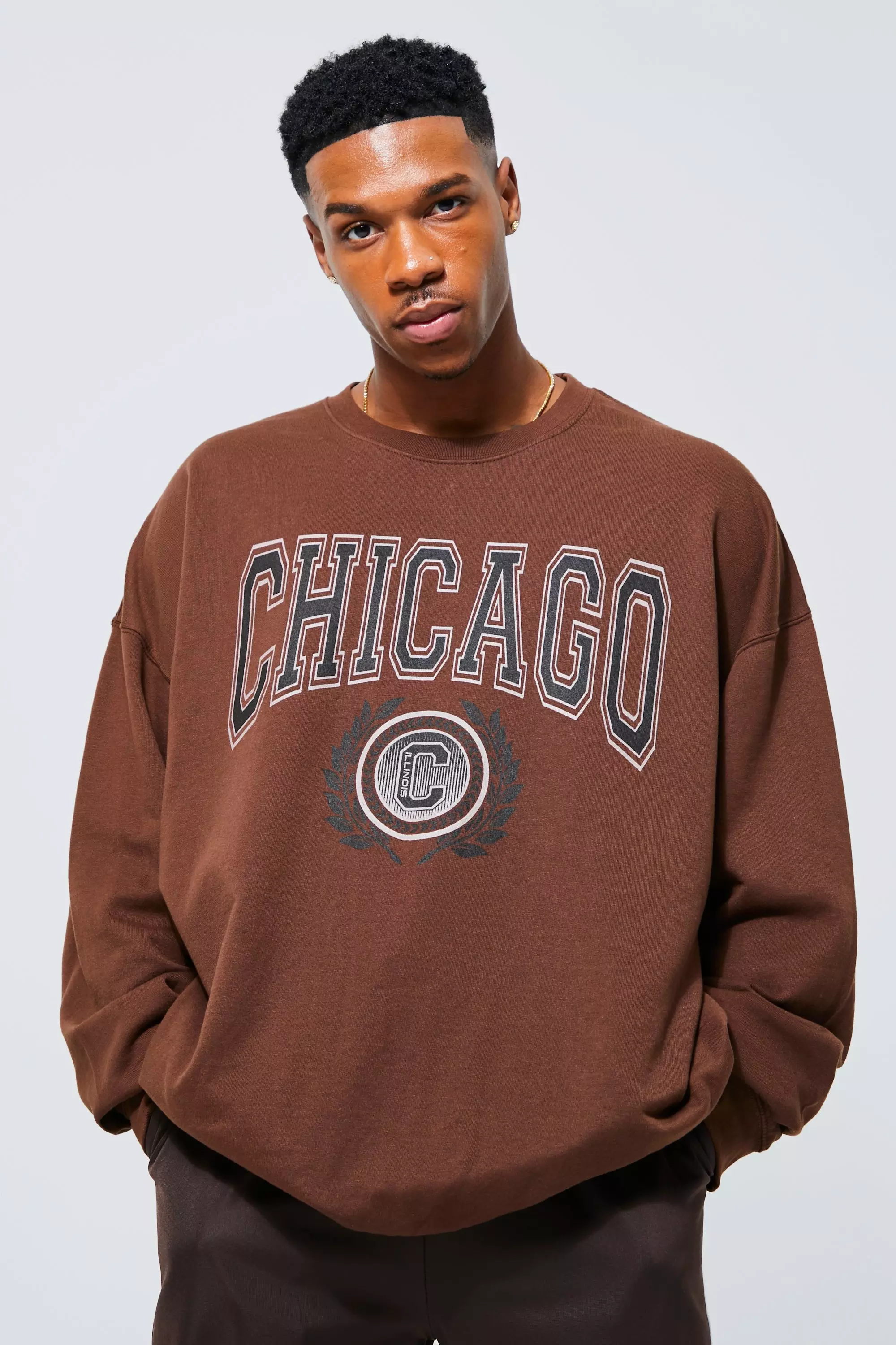 Chicago oversized sweatshirt new arrivals