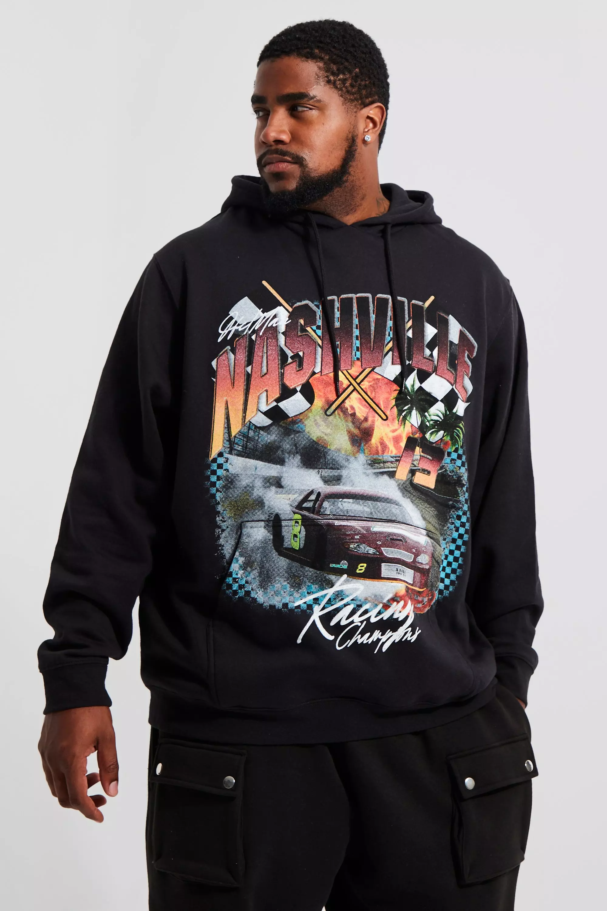 Palm angels outlet car crash hoodie