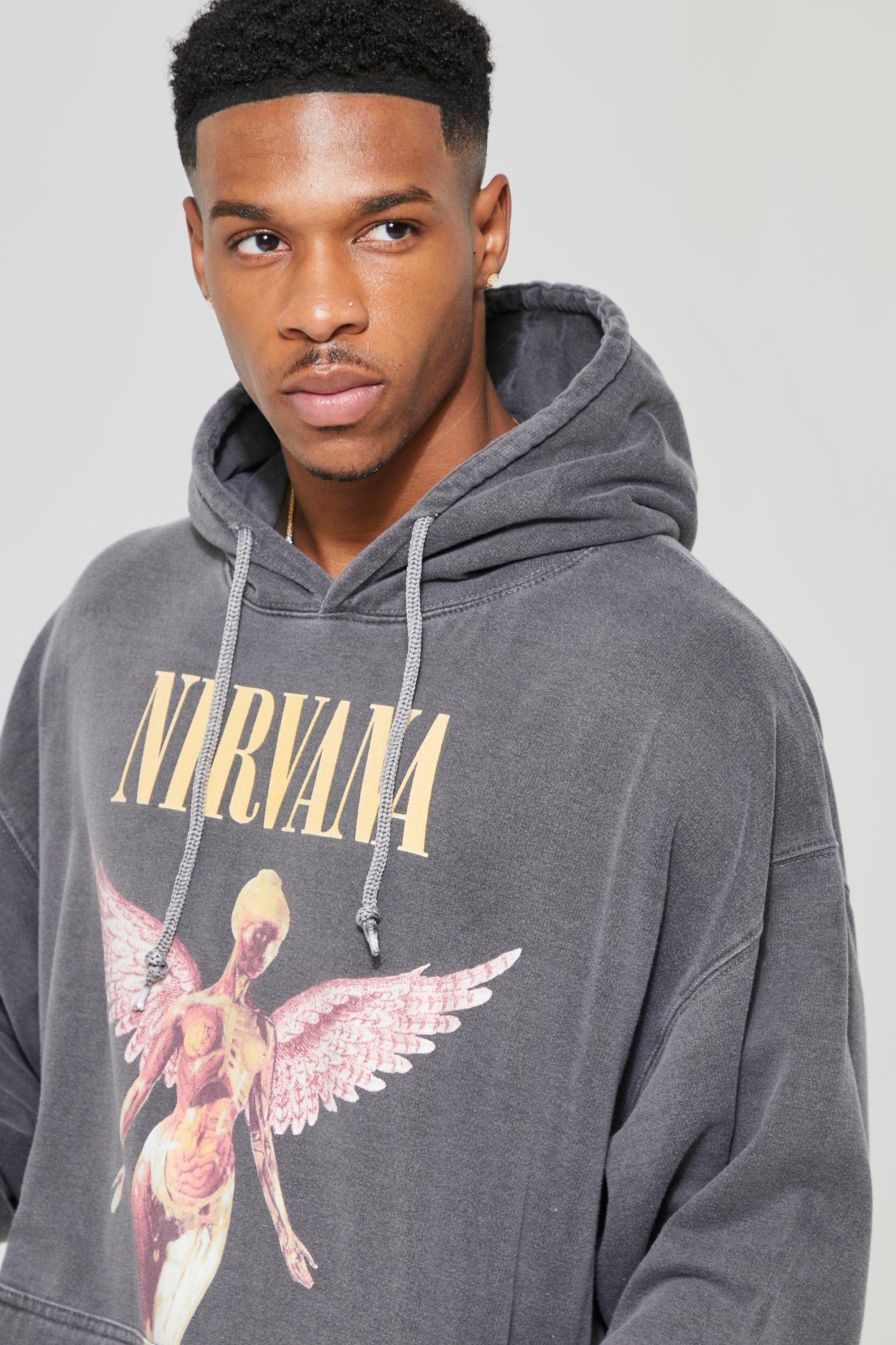 Sudadera discount nirvana hombre