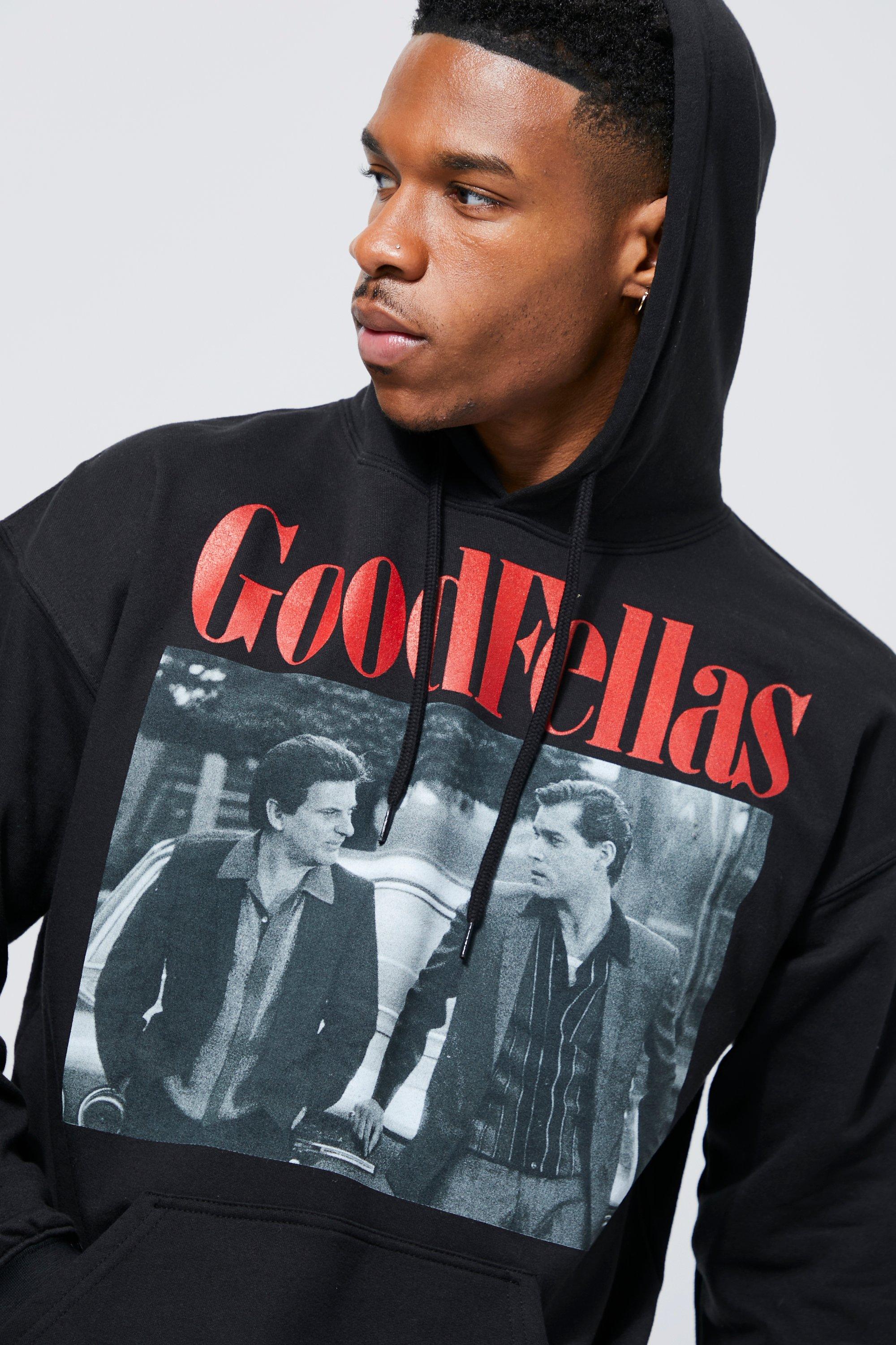 Oversized Goodfellas License Hoodie boohoo CA