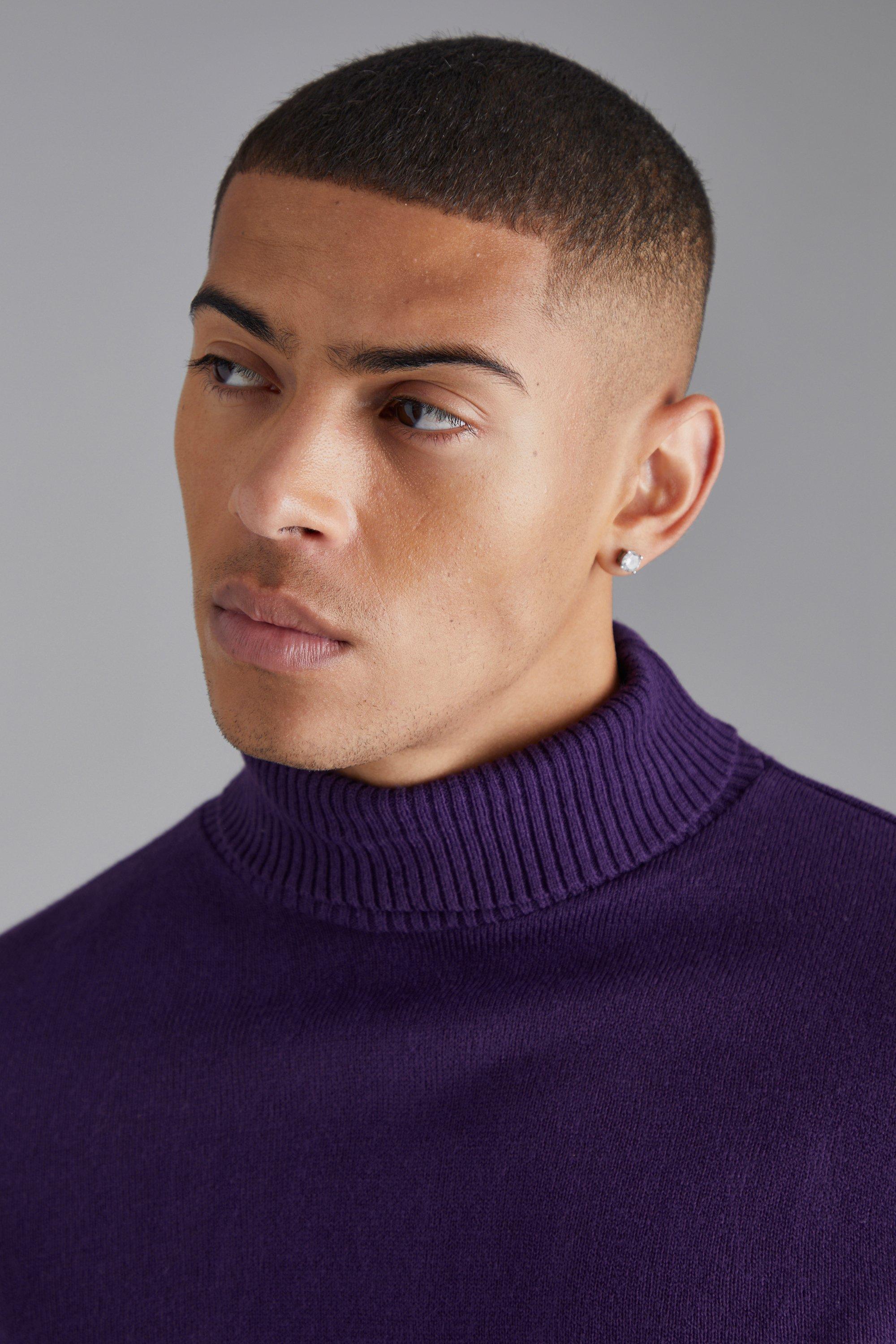 Roll Neck Knitted Jumper