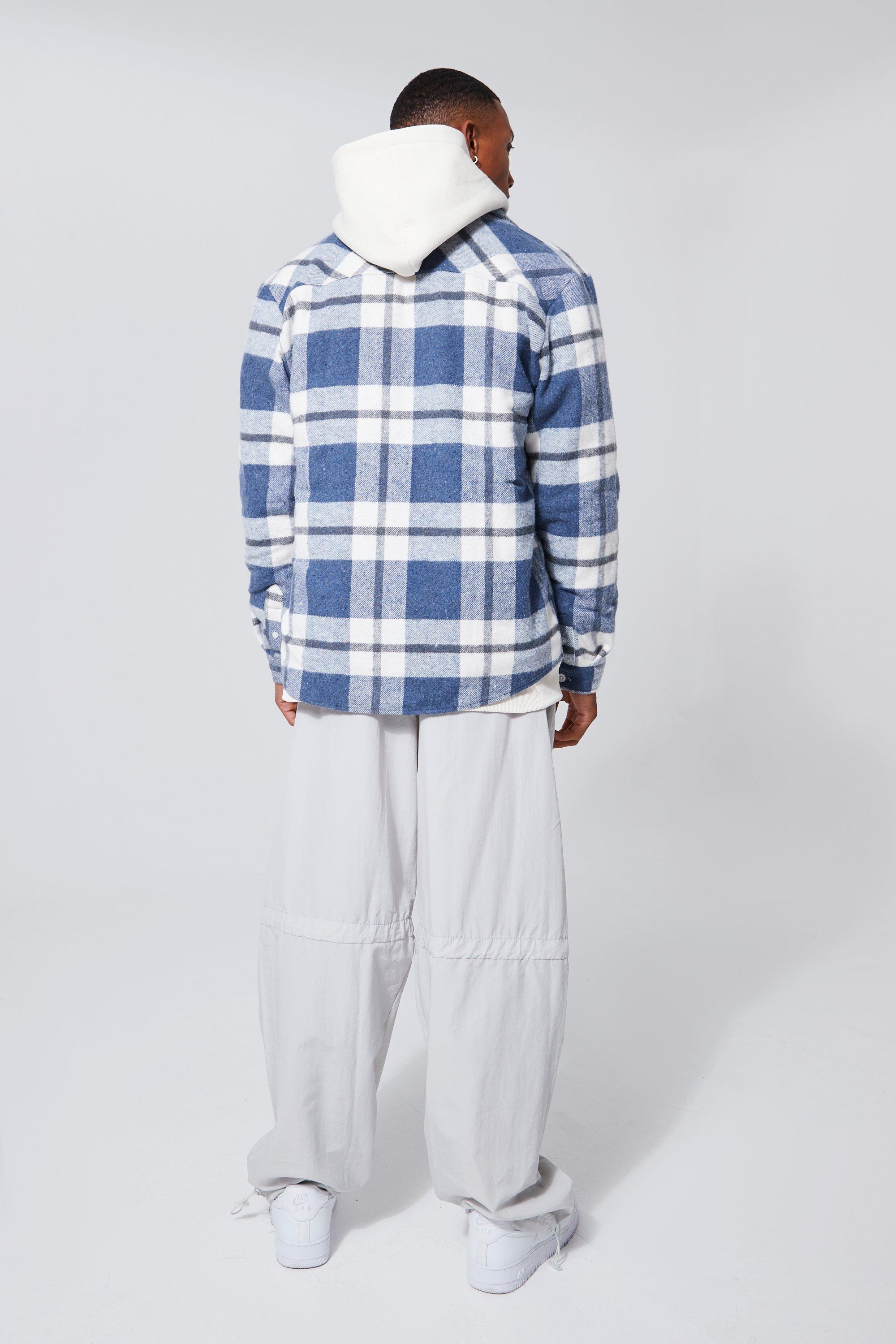 トップス Heavy Weight Check Shirt Jacket mzz00822_slate_xl?w=537&qlt=