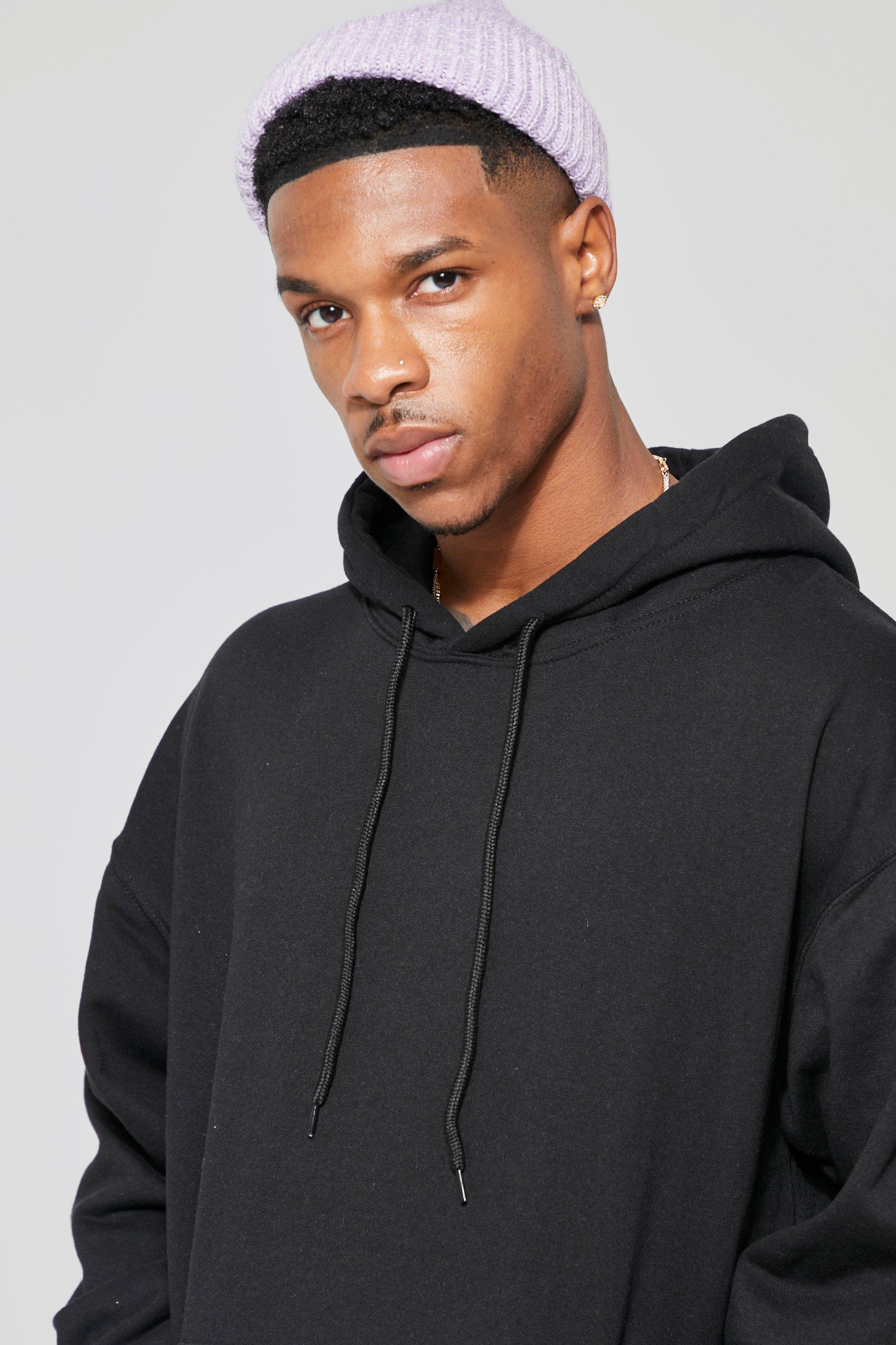 Oversized Real Eyes Graphic Hoodie boohoo NZ