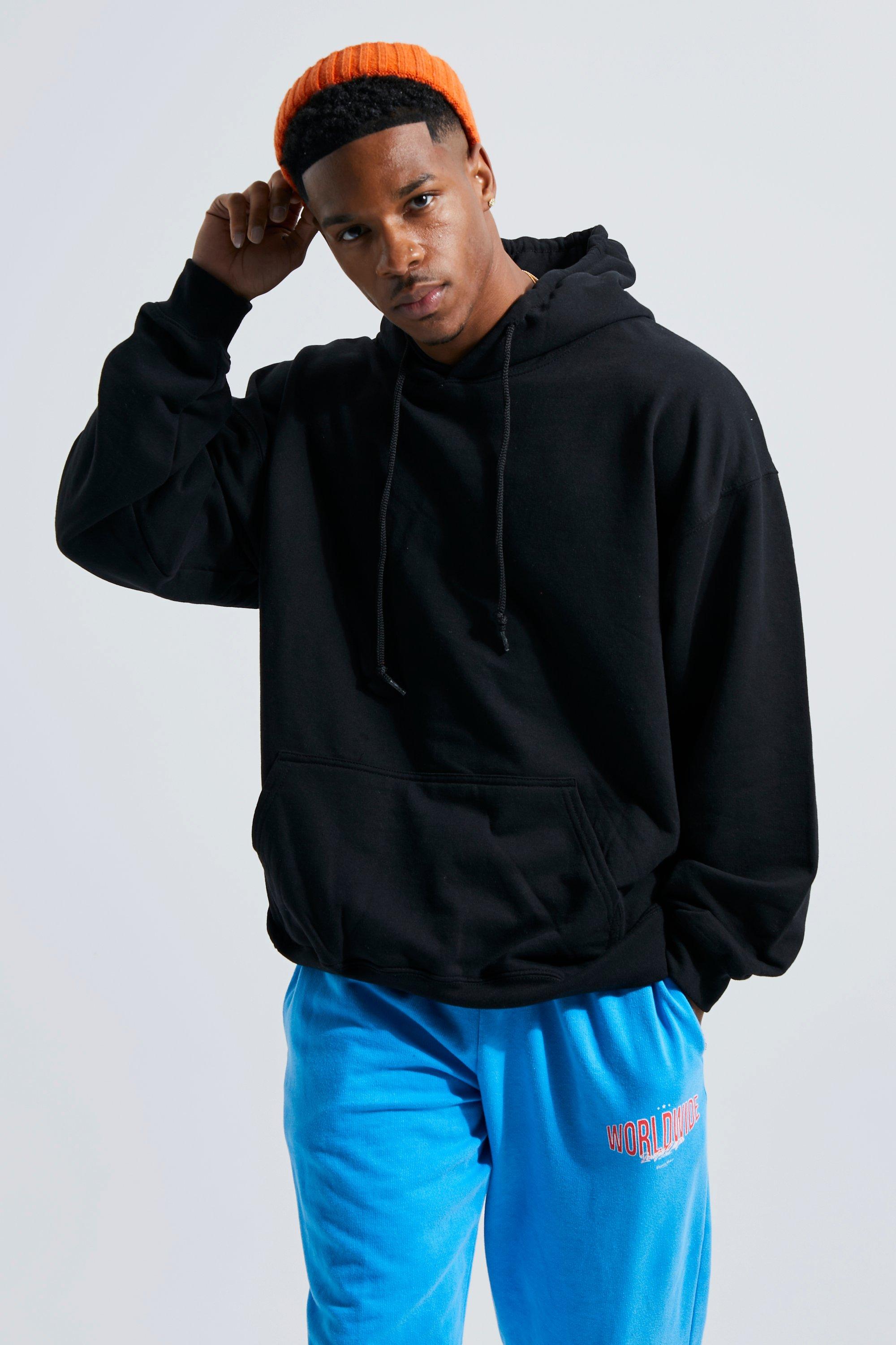 Boohoo best sale long hoodie