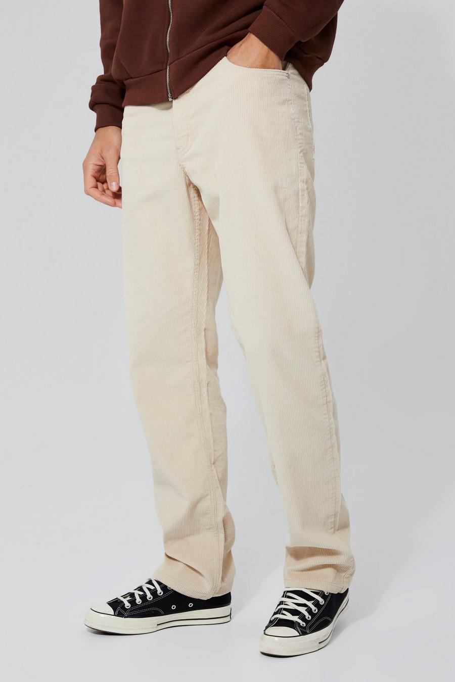 Stone beige Tall Straight Leg Cord Trouser   image number 1