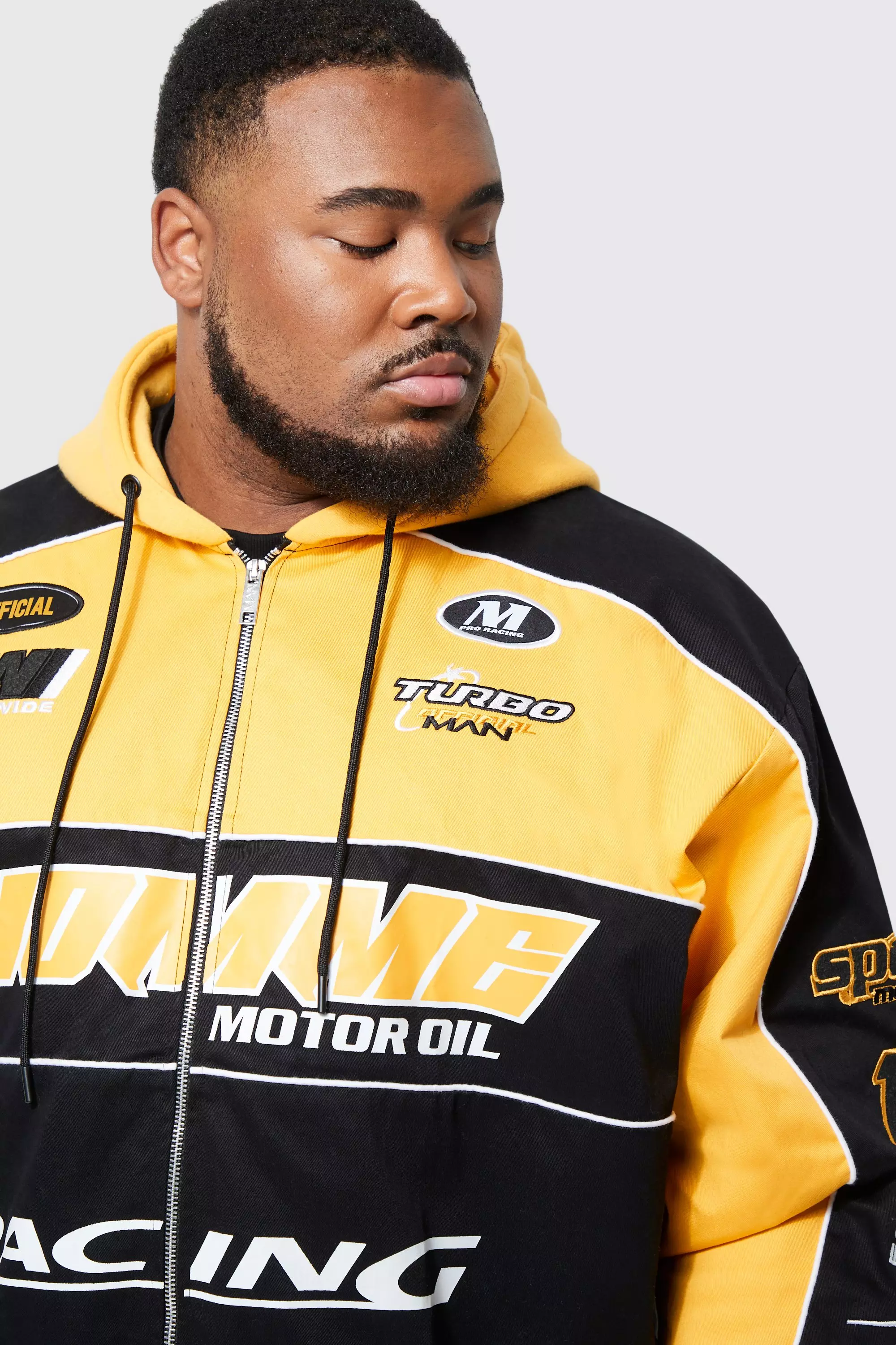 Yellow on sale racing jacket