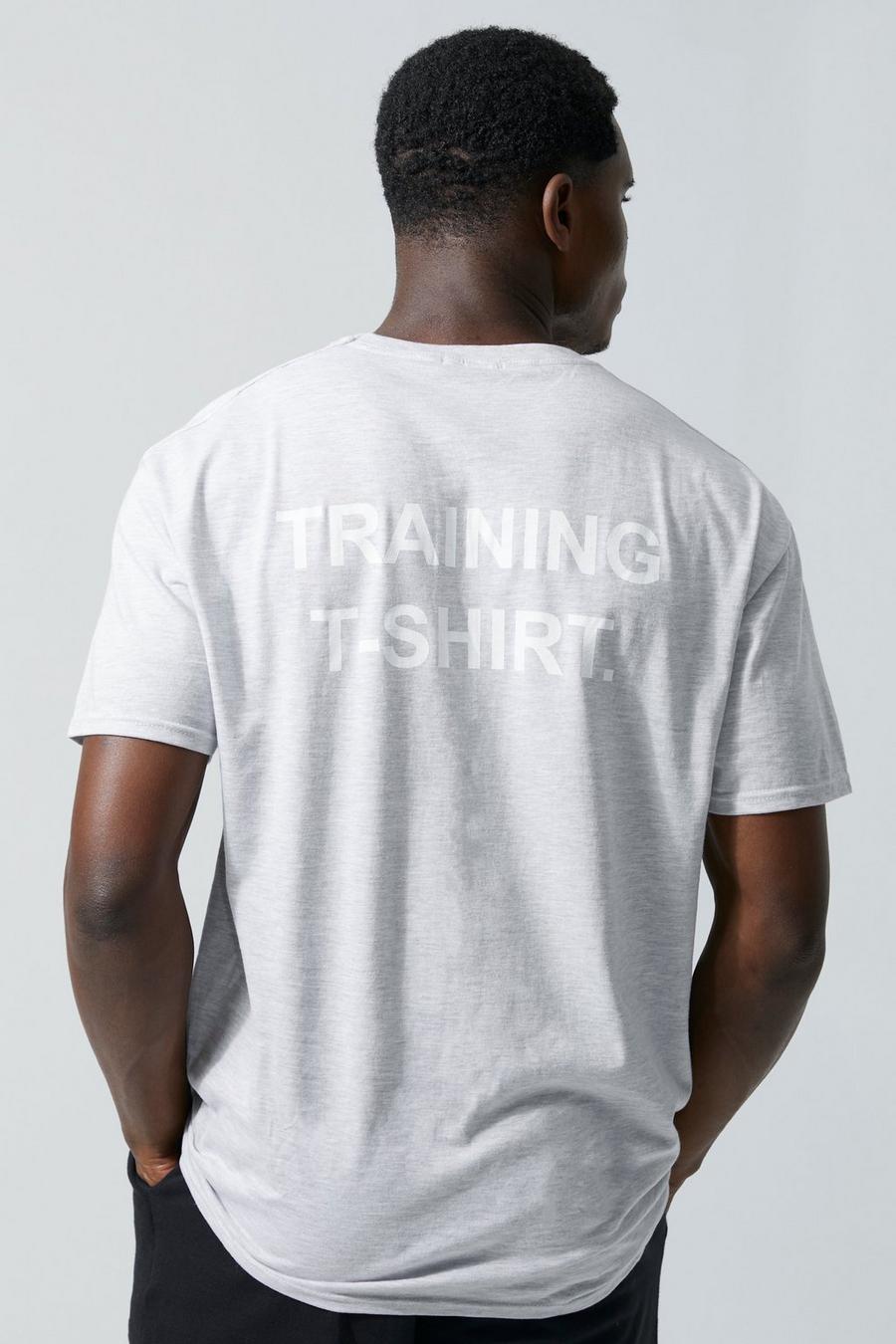 T-shirt de sport oversize - MAN Active, Grey marl image number 1