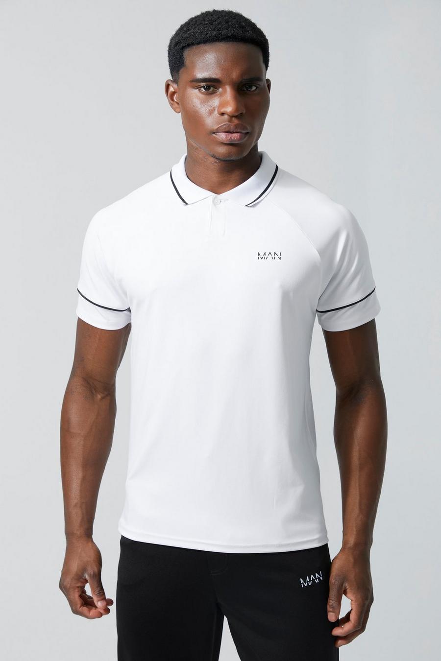 Polo MAN Active resistente, White image number 1