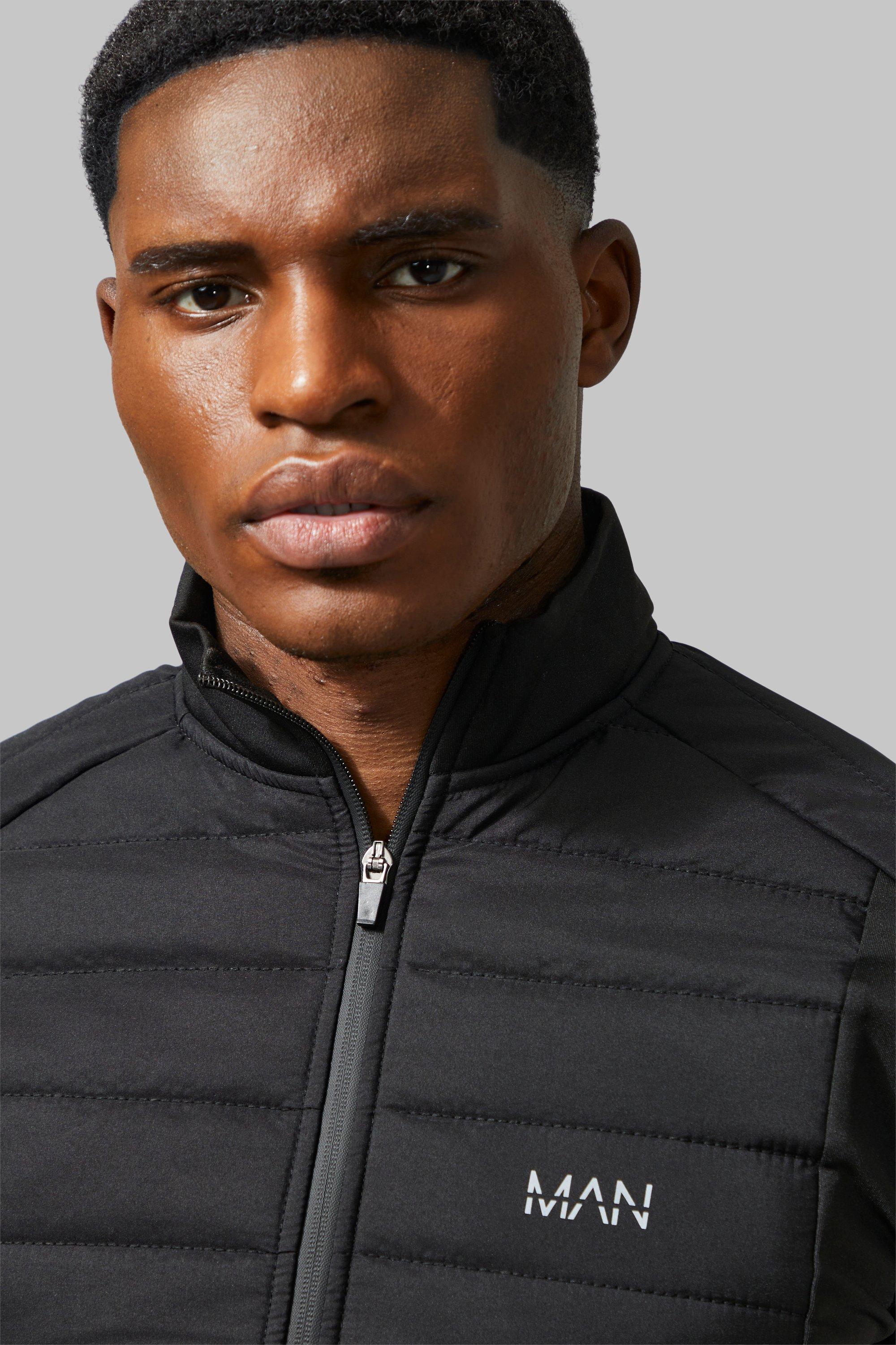 Mens zip shop through jacket