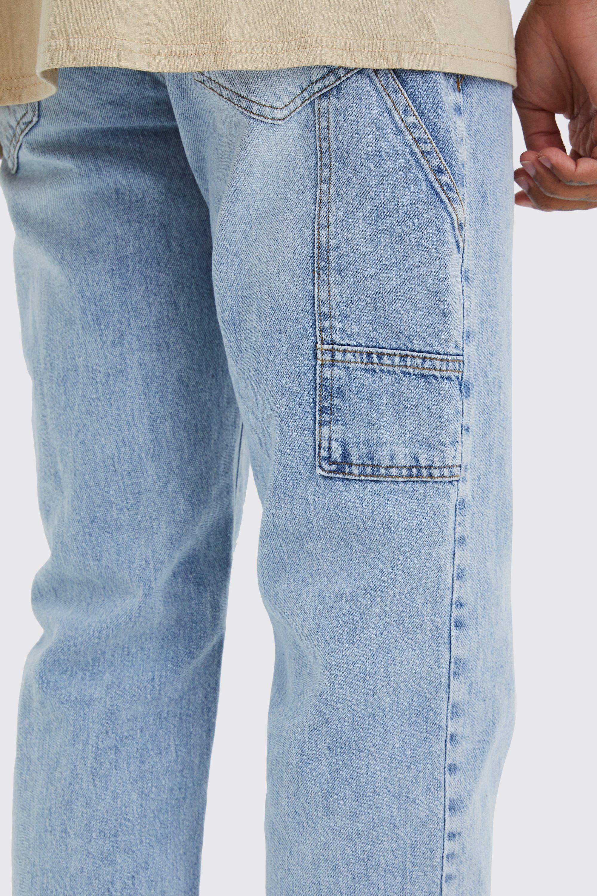 Men's Baggy Fit Carpenter Jeans