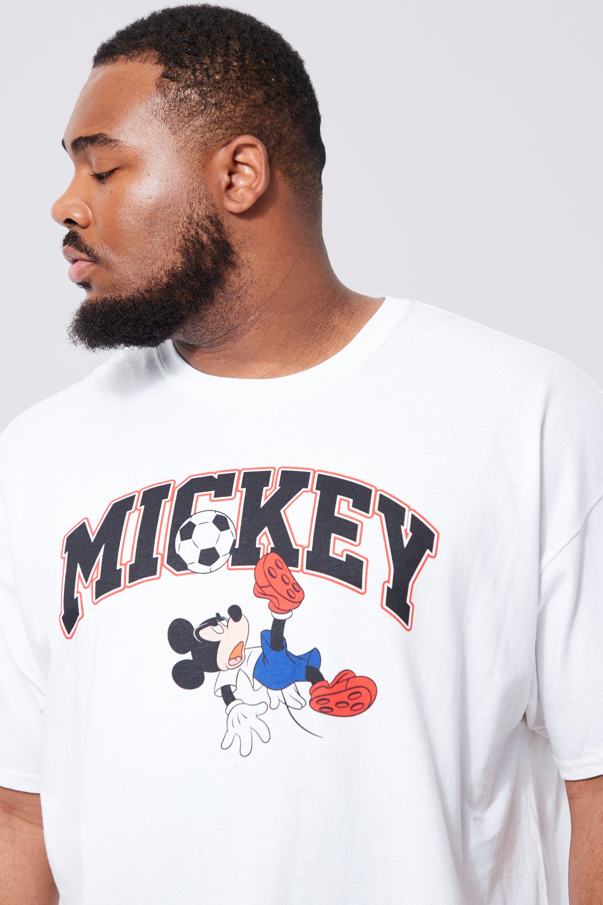 Mickey mouse t shirt hotsell mens uk