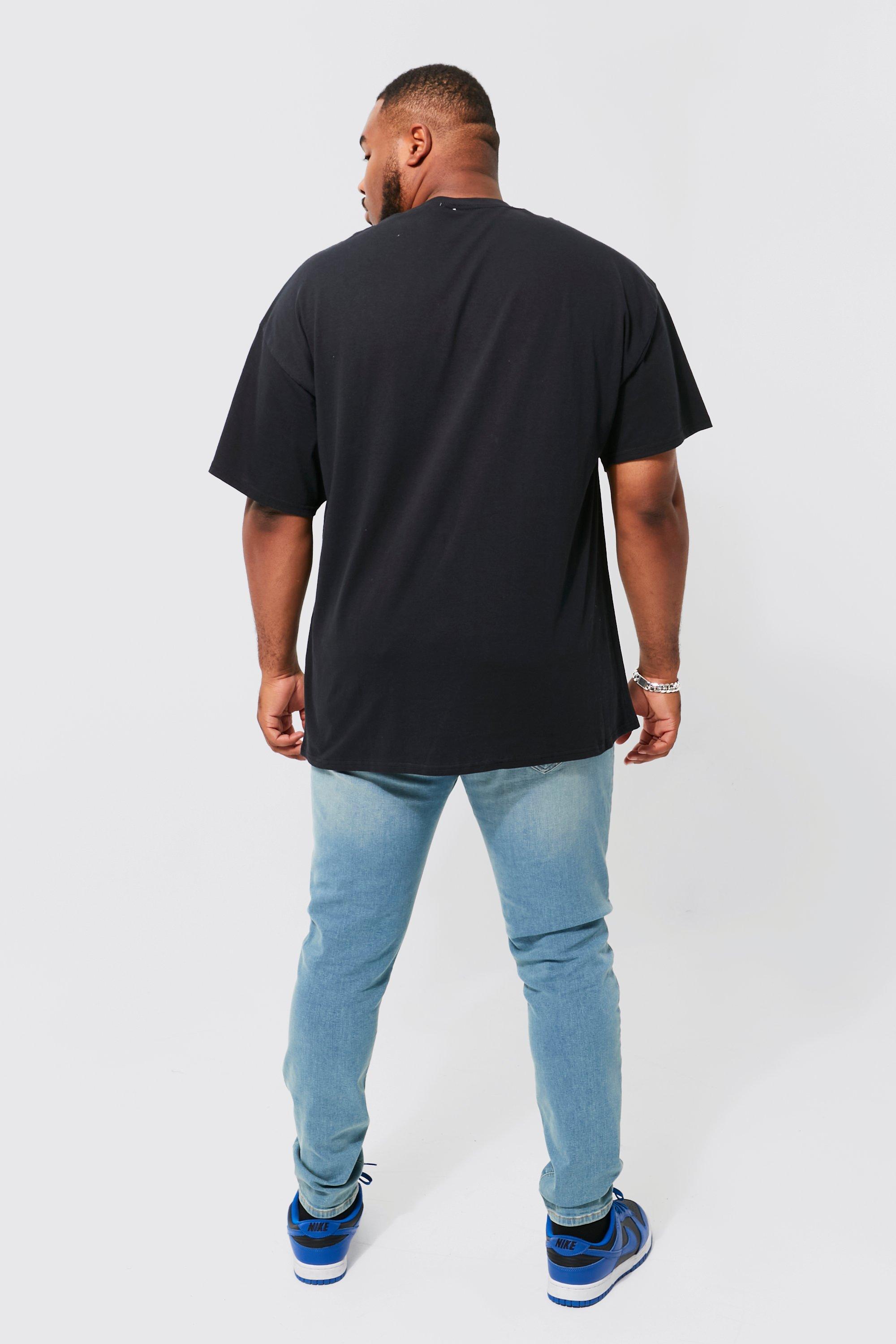 Grande taille T shirt imprim Monstres et Cie