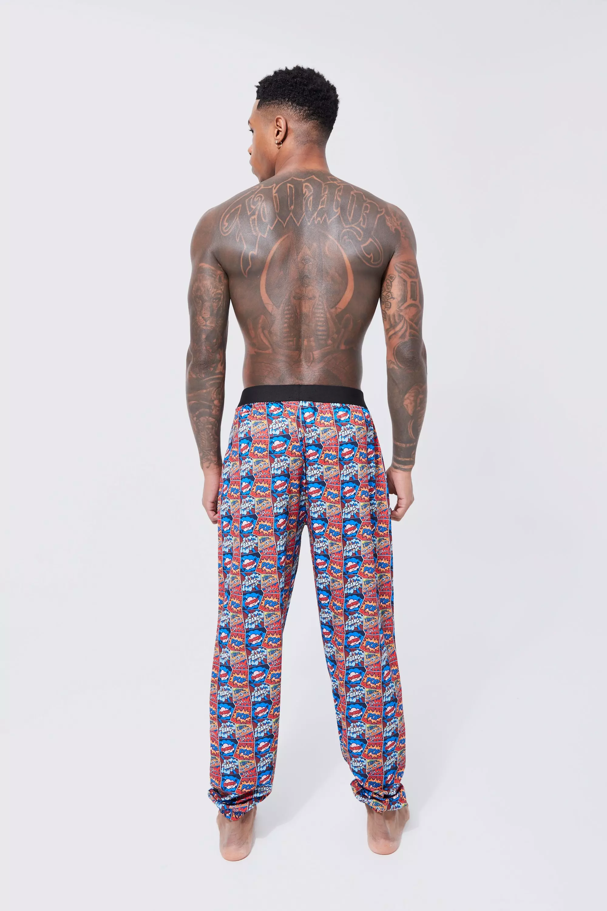 Cartoon discount print joggers