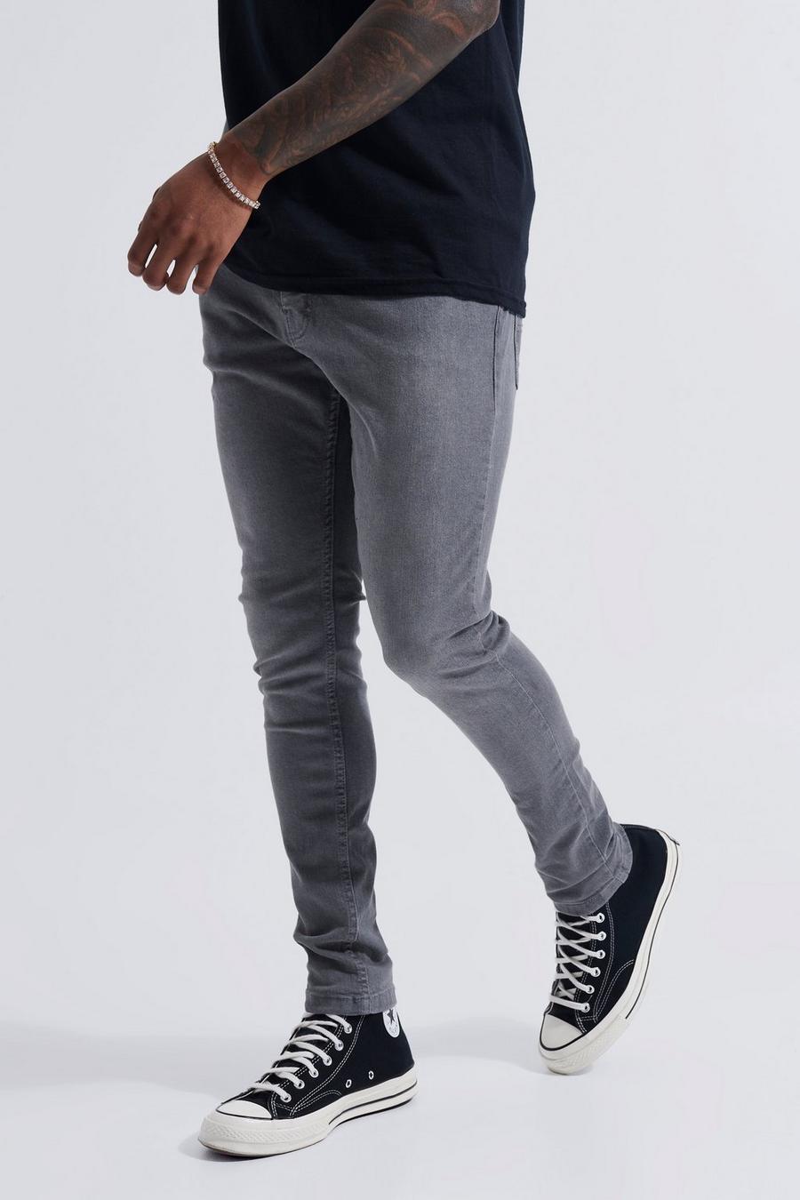 Jeans slavata Skinny Fit, Grey image number 1