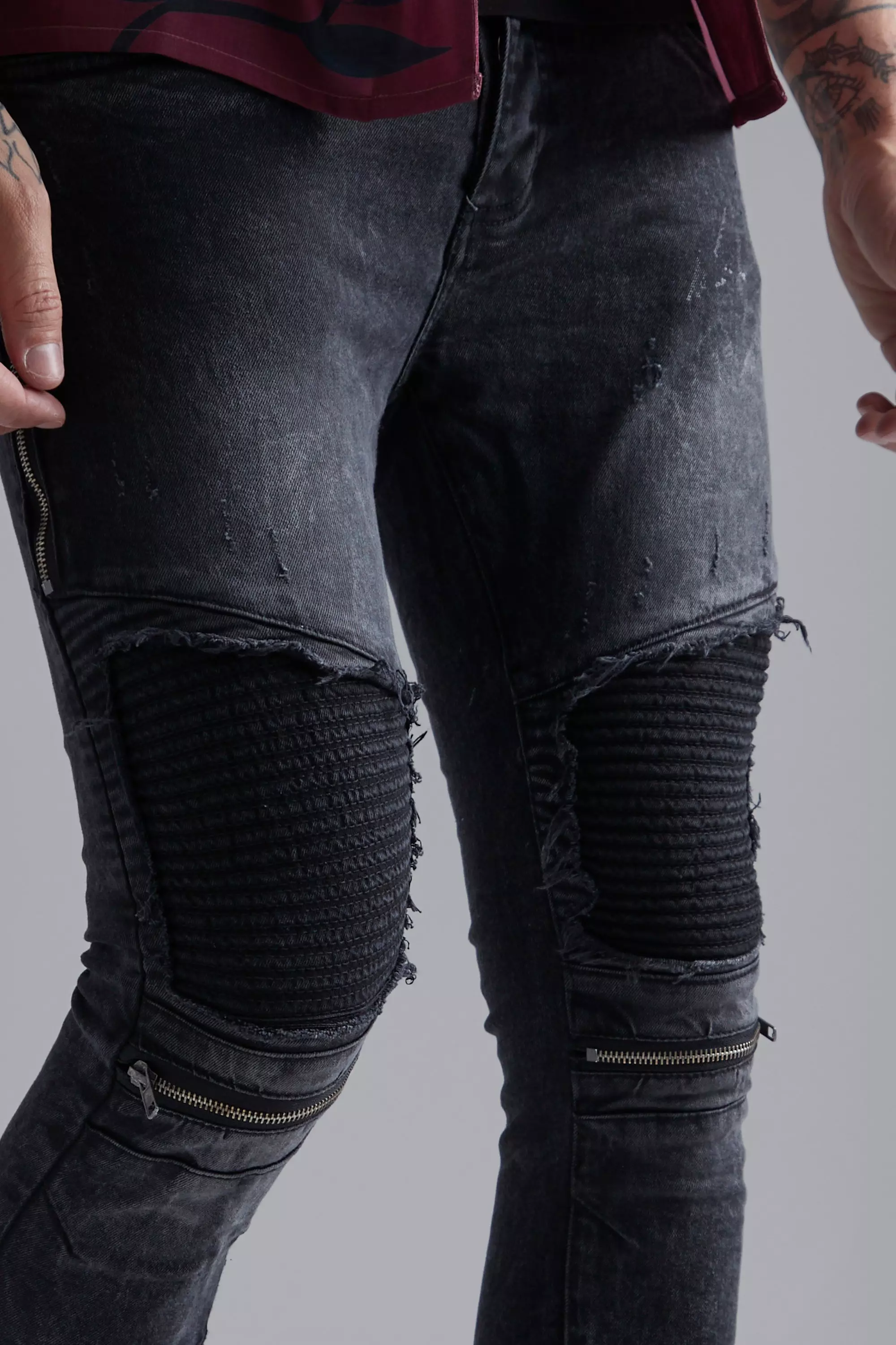 Biker 2024 panel jeans