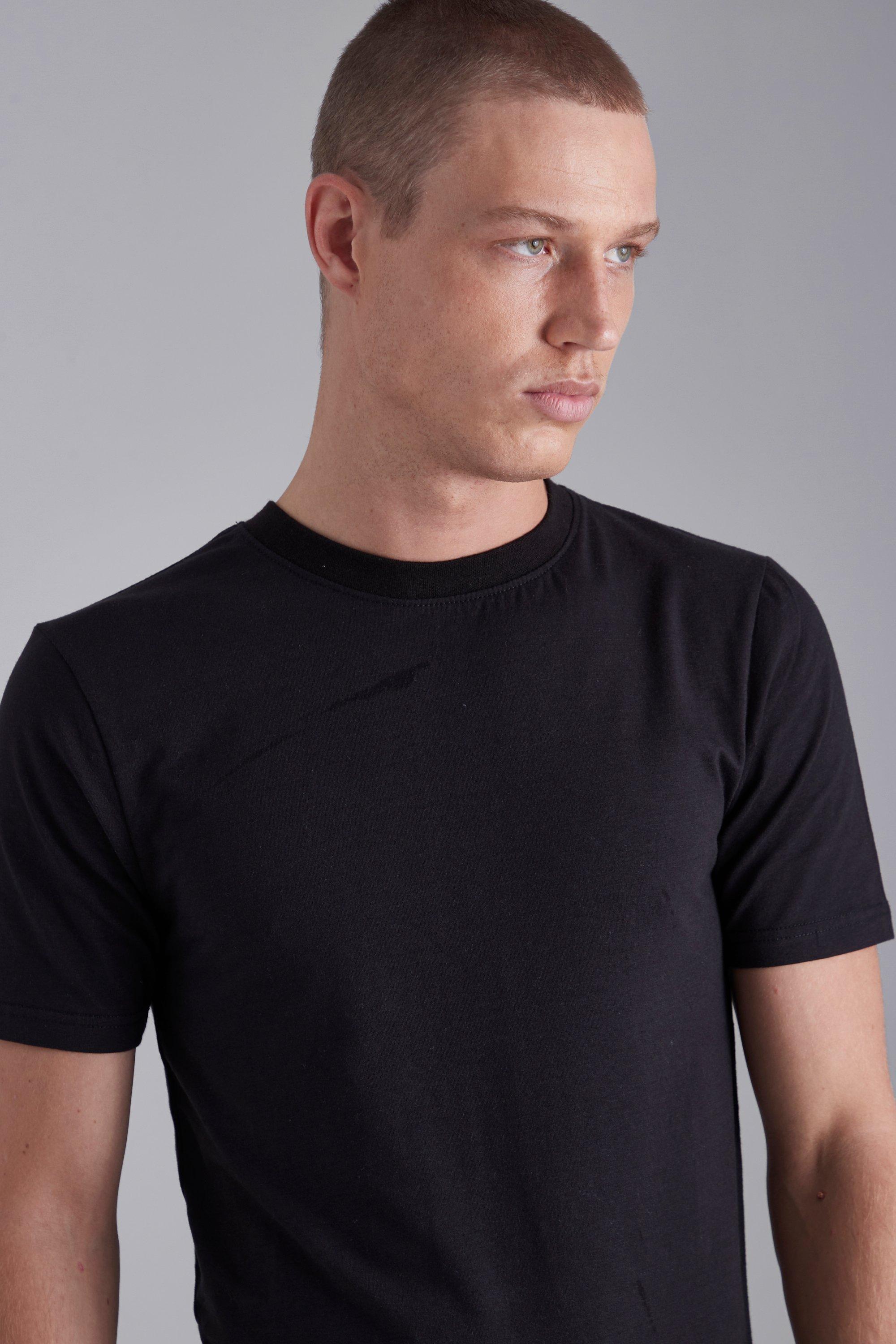 T shirt avec col tour de cou homme new arrivals