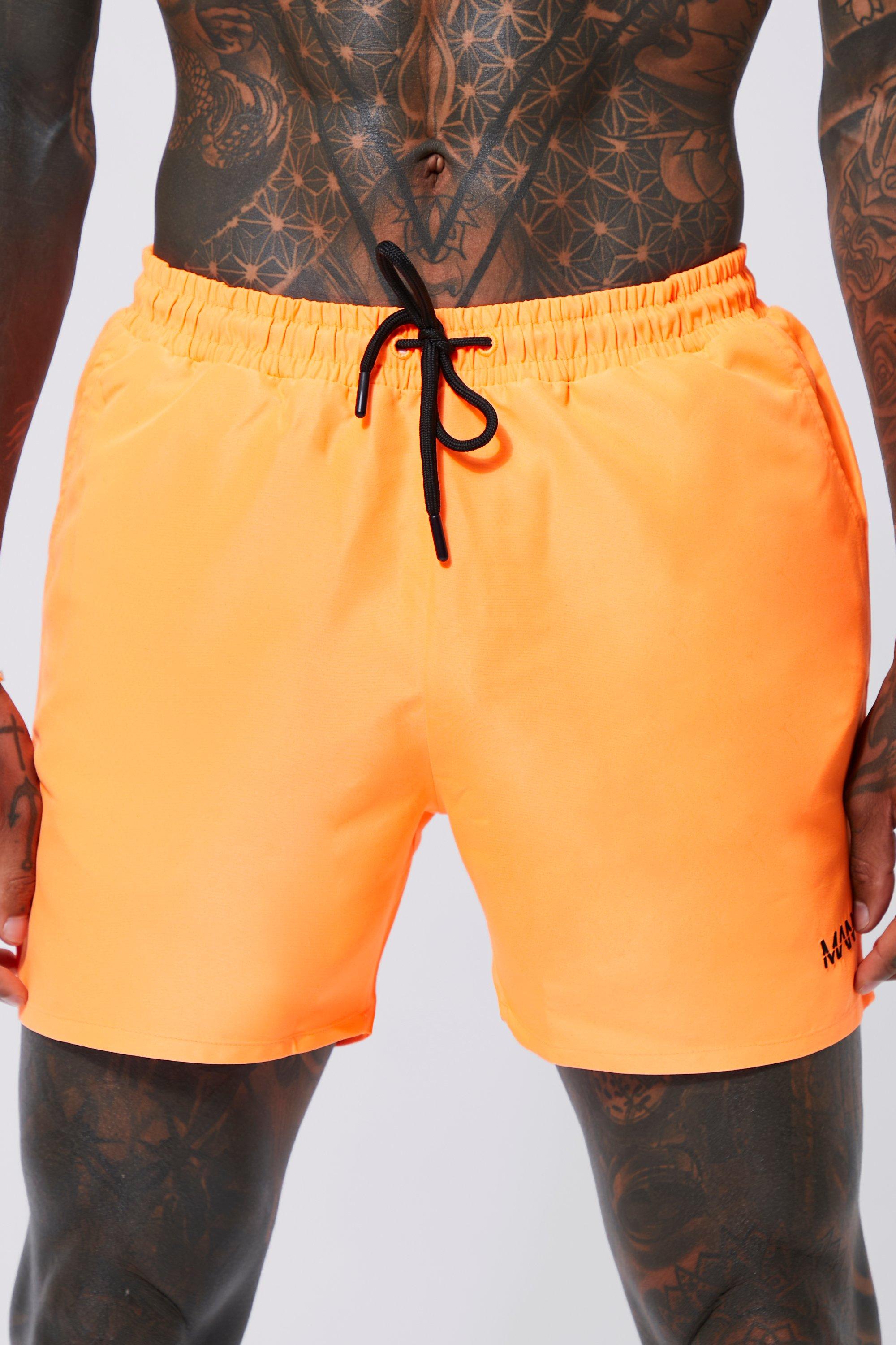 neon orange short