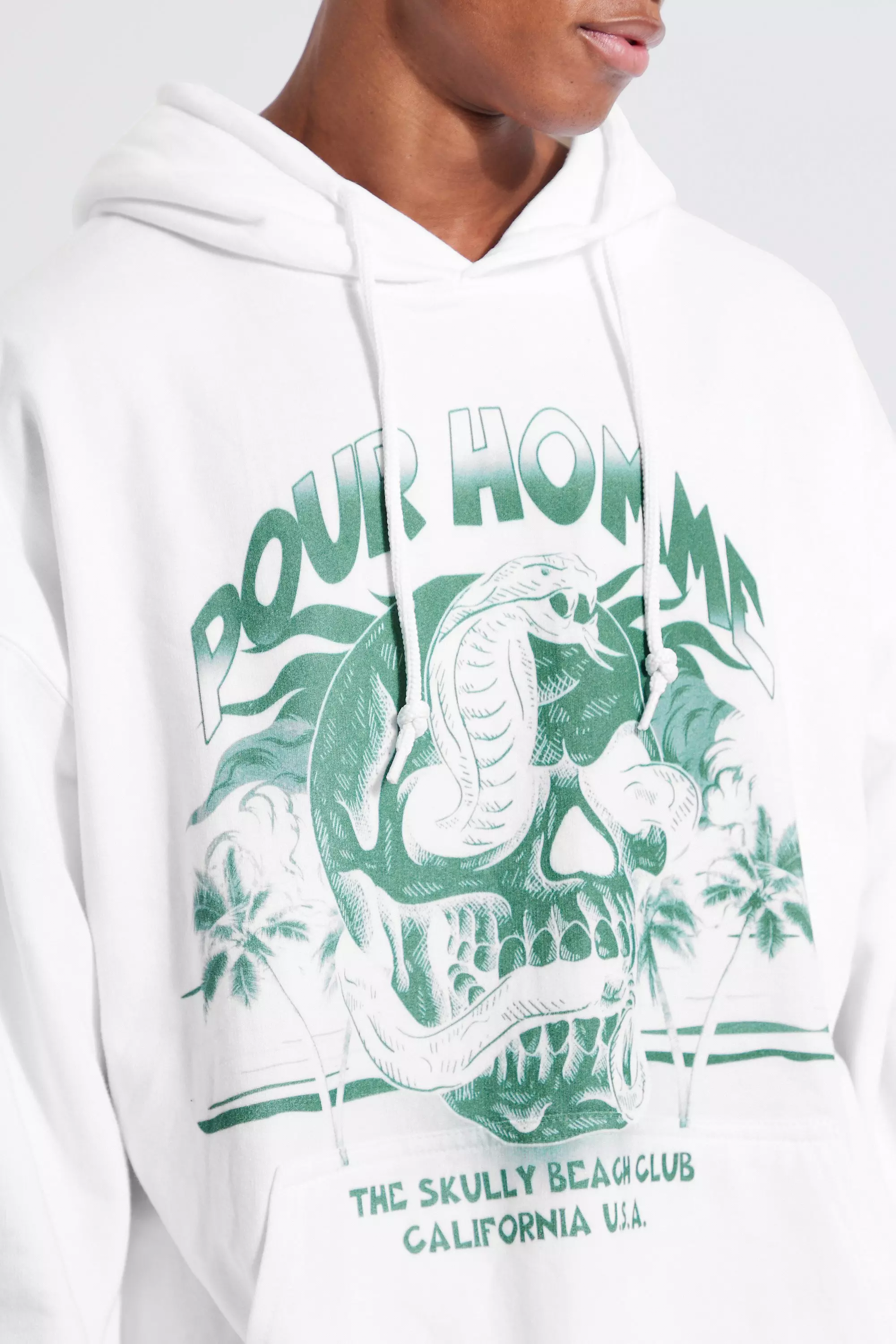 Snake 2025 print hoodie