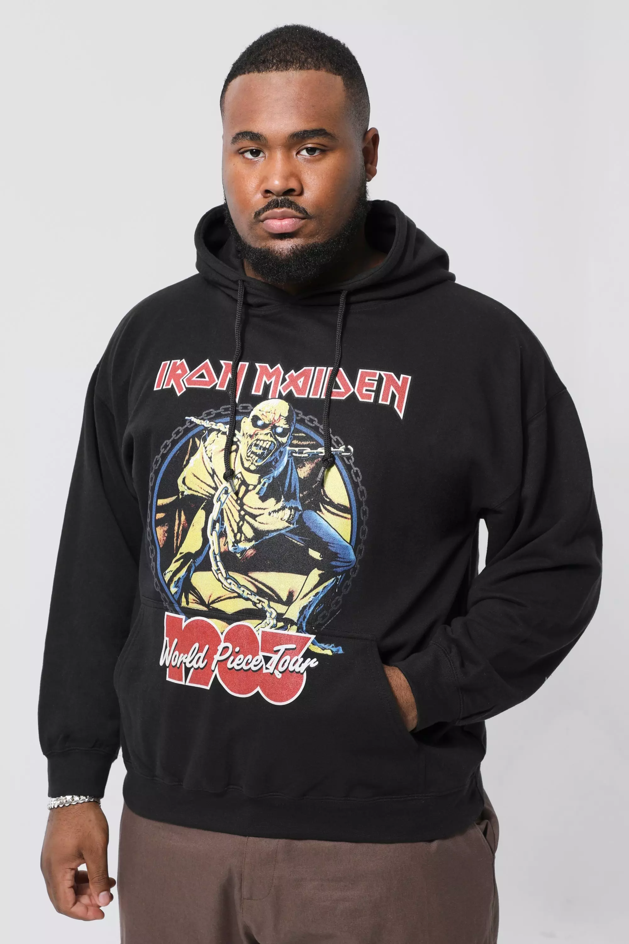 Iron maiden hotsell zip hoodie