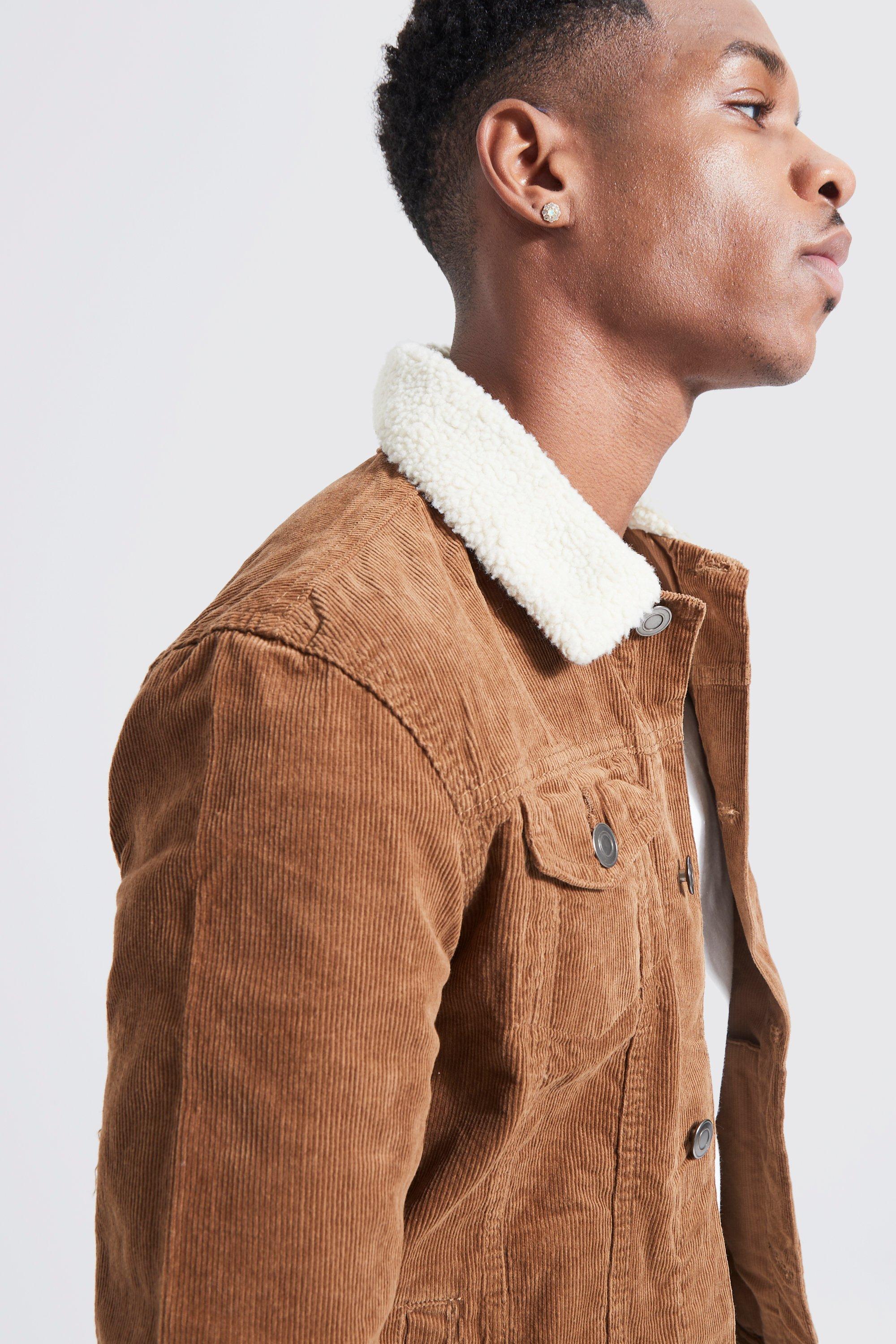 Khaki corduroy jacket outlet mens