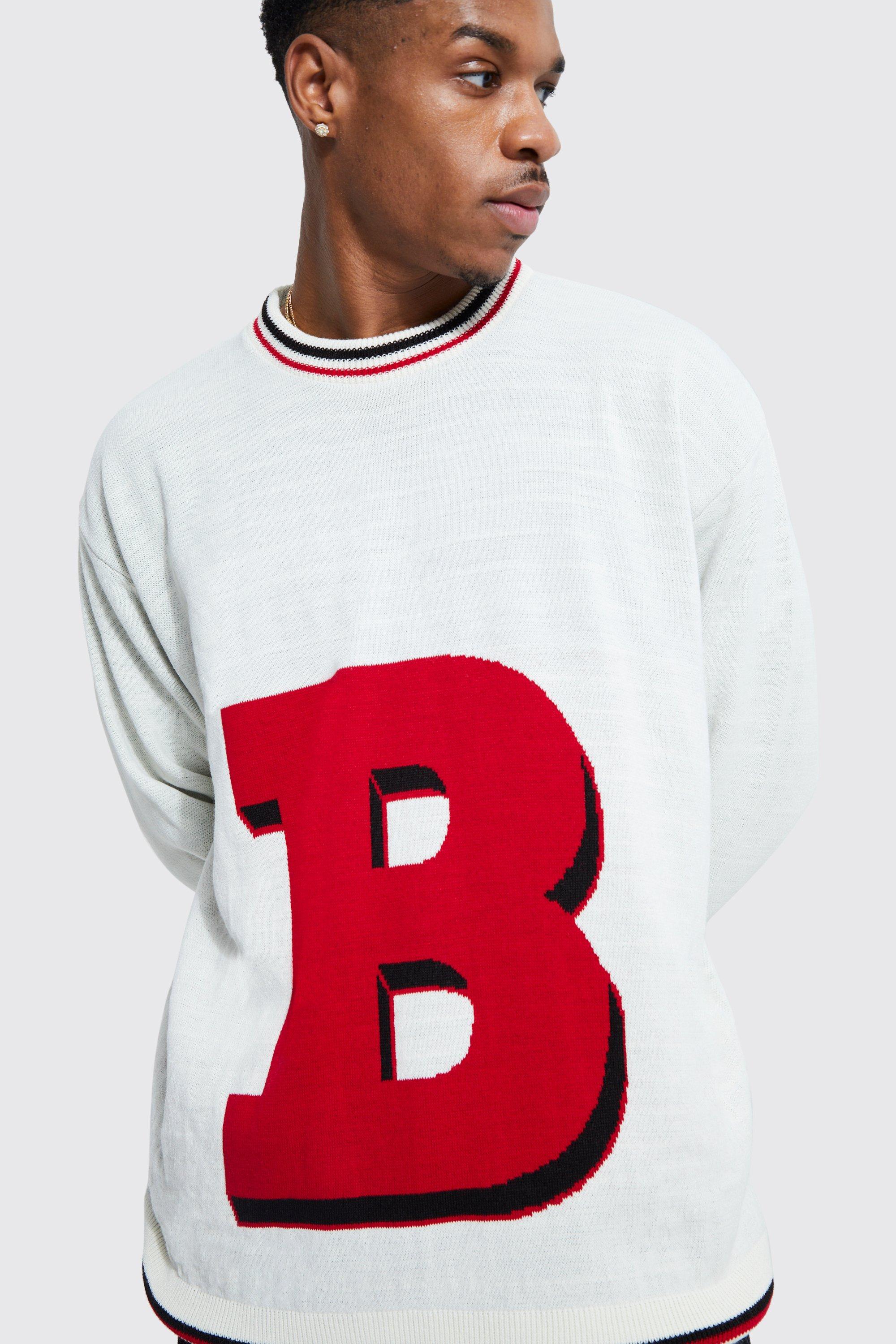 Benetton ecru discount crew neck sweatshirt