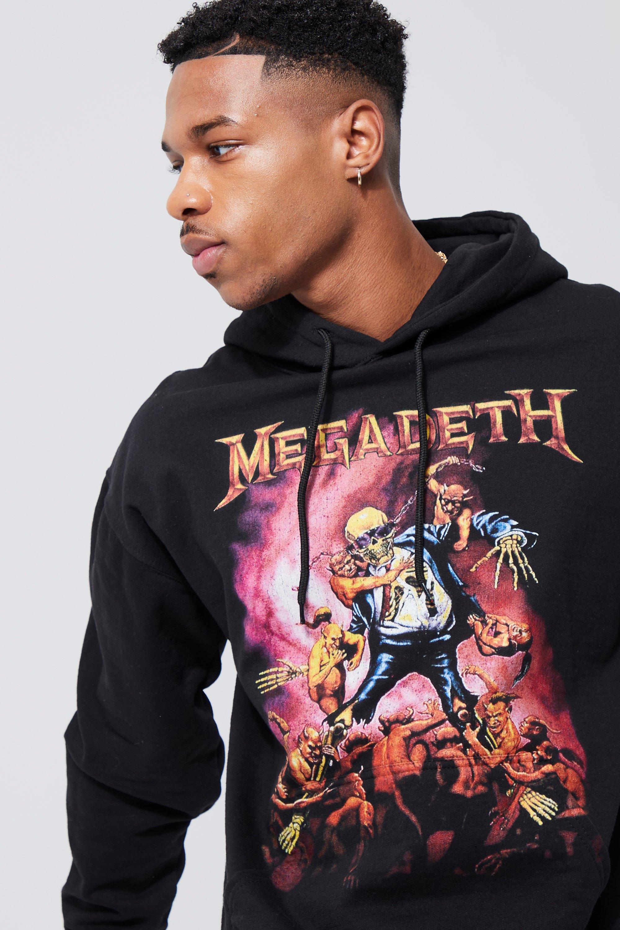 Oversized Megadeth License Hoodie