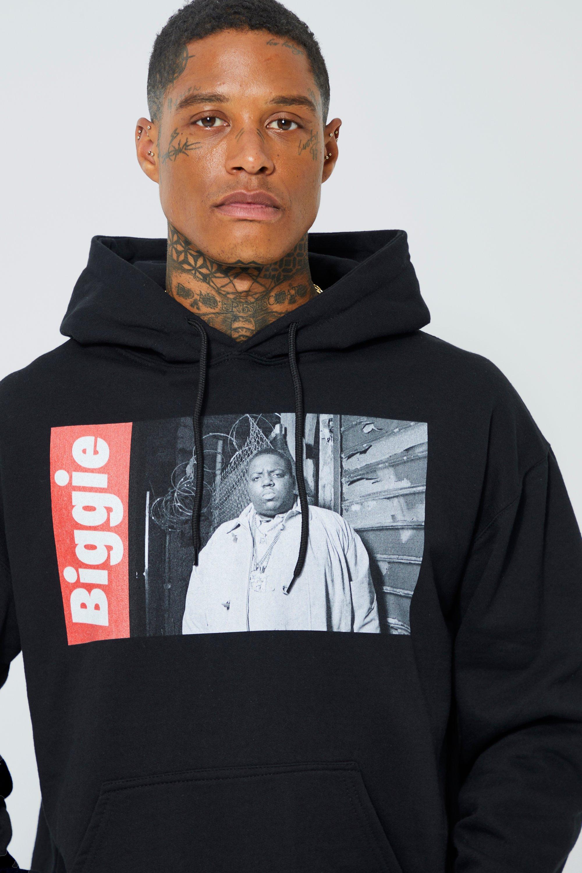 Oversize Hoodie mit lizenziertem Biggie Print