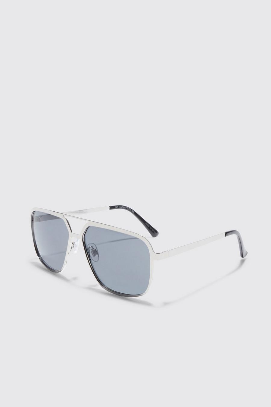 Silver Navigator Sunglasses