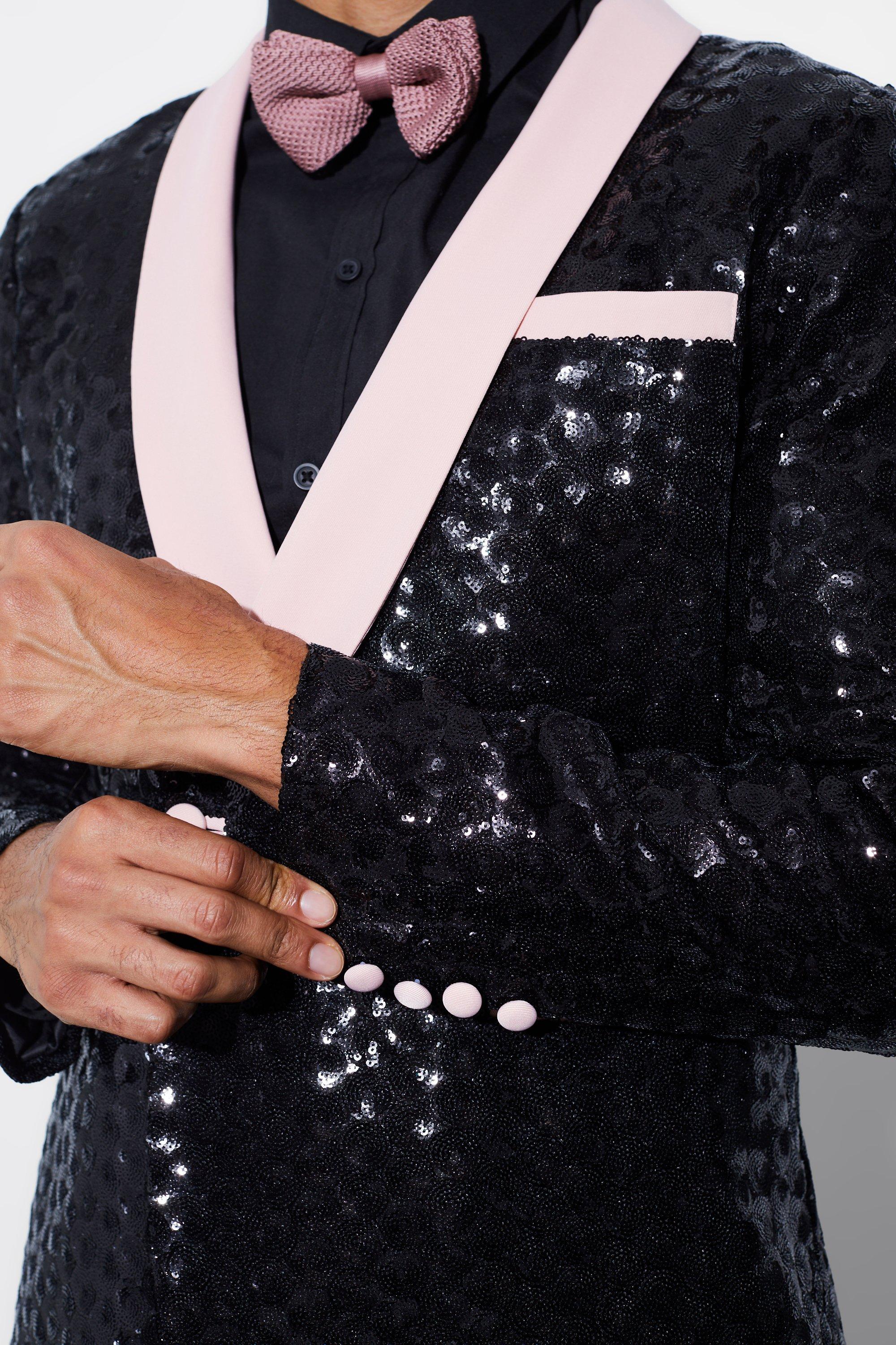 Sequin suit outlet jacket