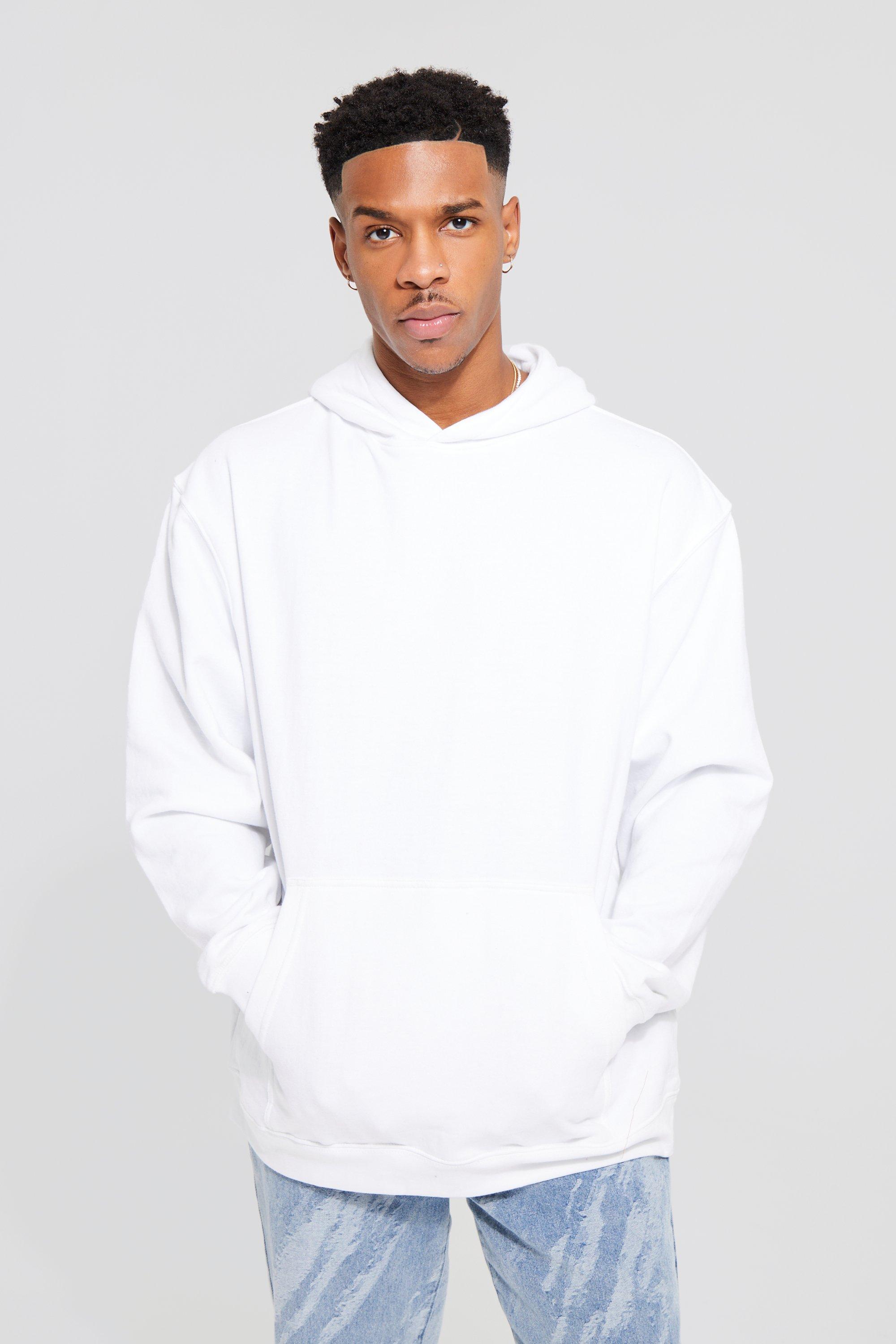 White shop oversized hoodie