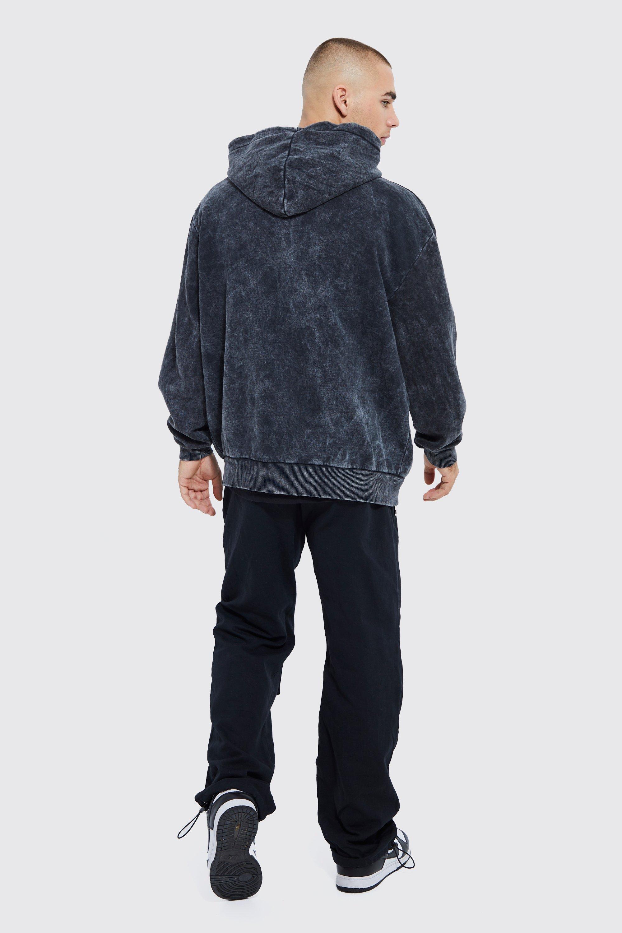 Dragon Graphic Wash Zip Hoodie | boohoo USA Dragon Graphic Wash Zip Hoodie | boohoo USA