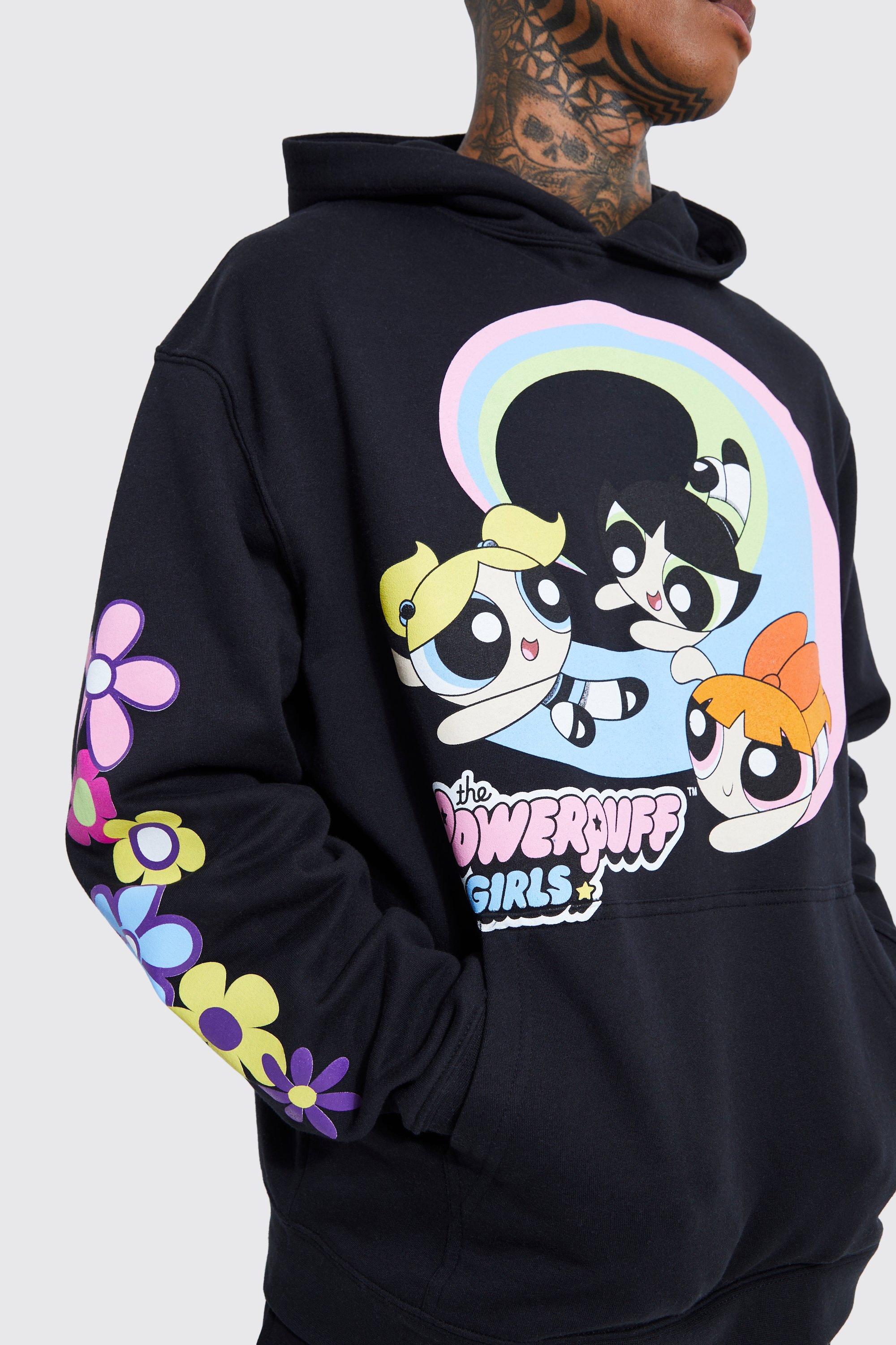 Black powerpuff girl hoodie hot sale