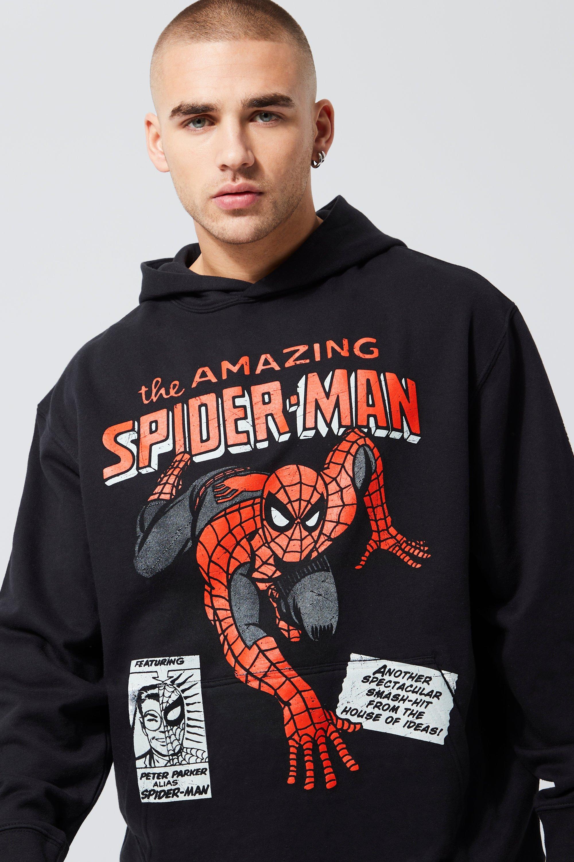 felpa di spider man