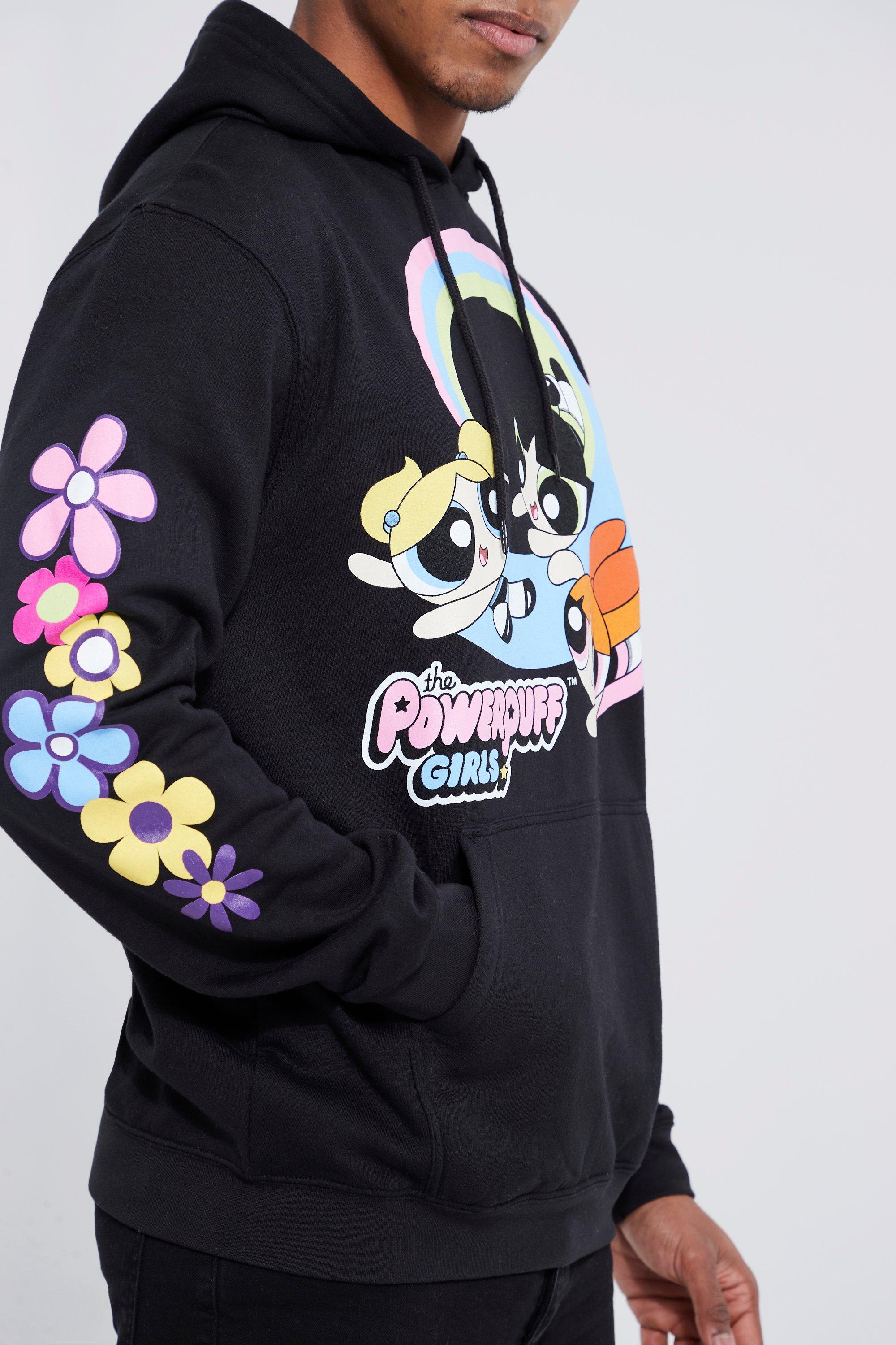 Sudadera Tall con capucha y estampado de las Supernenas