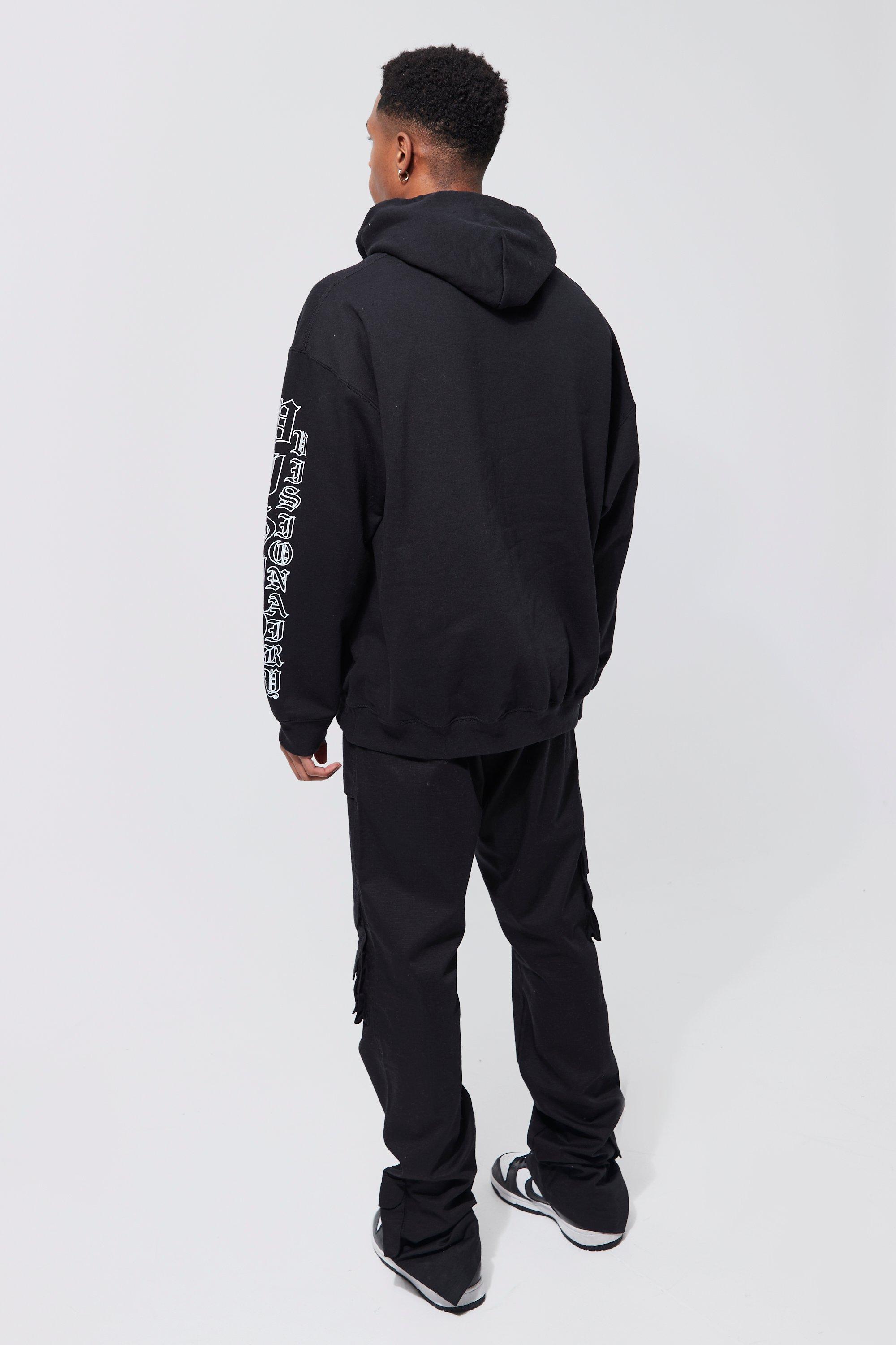 Oversized Medusa Graphic Hoodie