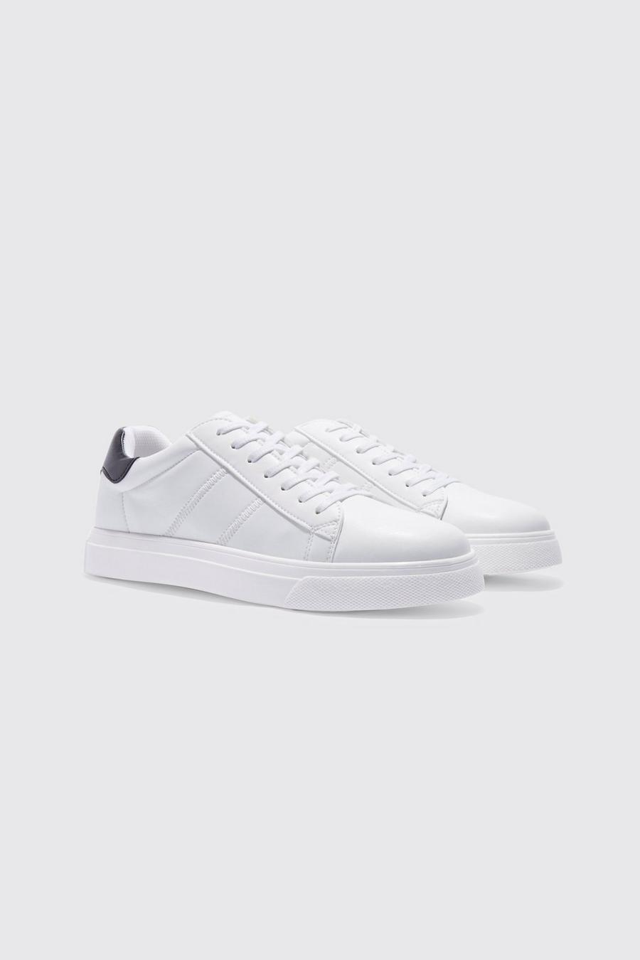 White Classic Trainer image number 1